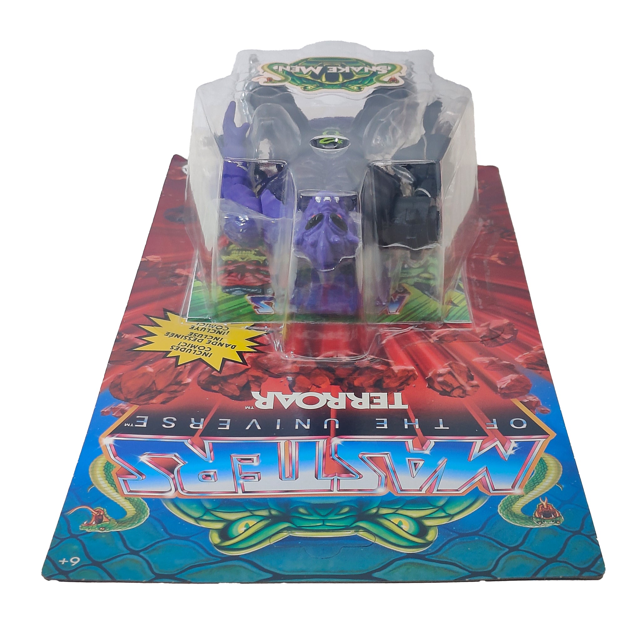 Masters of the Universe Origins Snake Men Terroar Mattel Action Figure 14 cm – Masters of the Universe, Mattel, 14 cm, pre-owned collector piece, Uncanny Collectibles Dublin Ireland