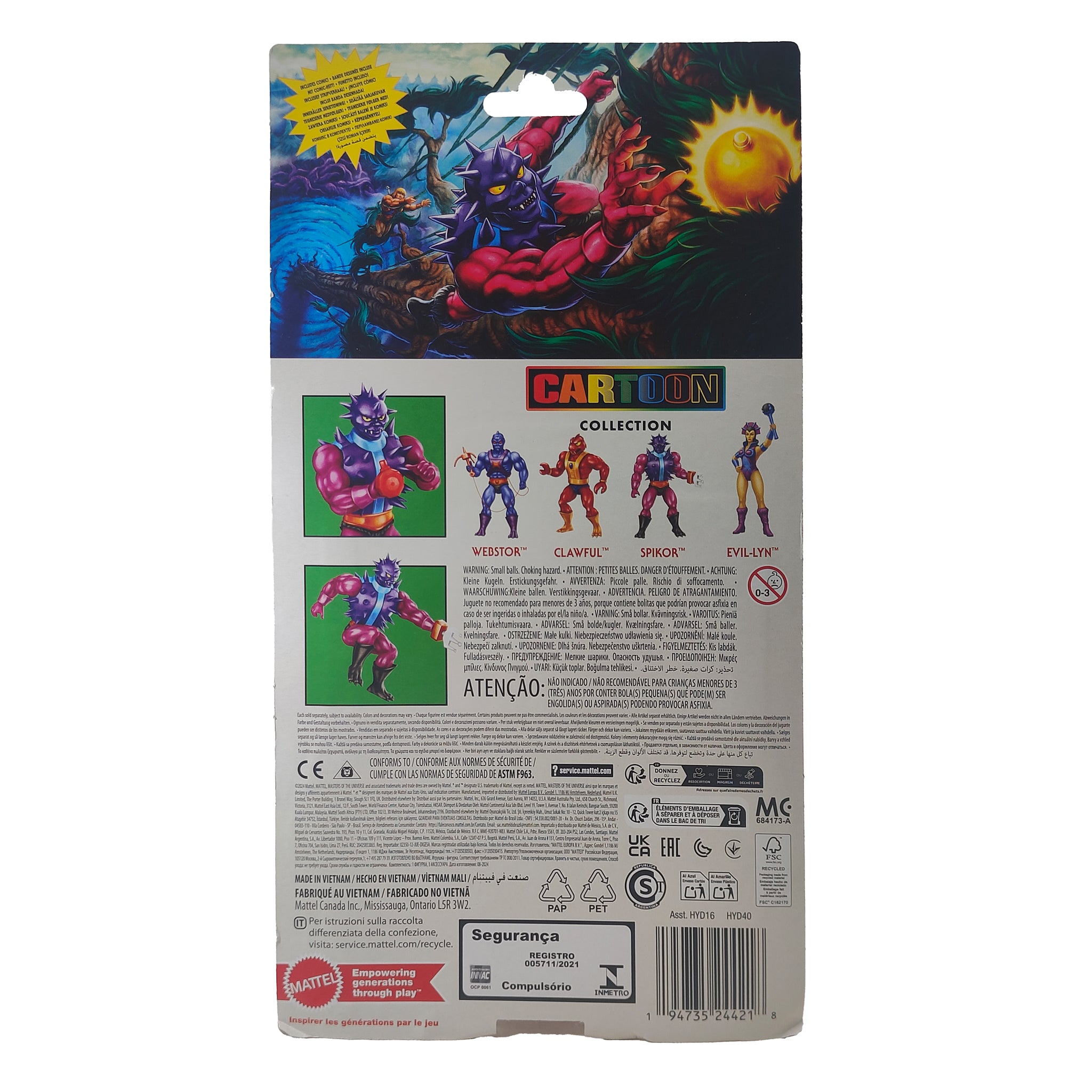 Masters of the Universe Origins Spikor Cartoon Collection Mattel Action Figure – Masters of the Universe, Mattel, 14 cm, pre-owned collector piece, Uncanny Collectibles Dublin Ireland