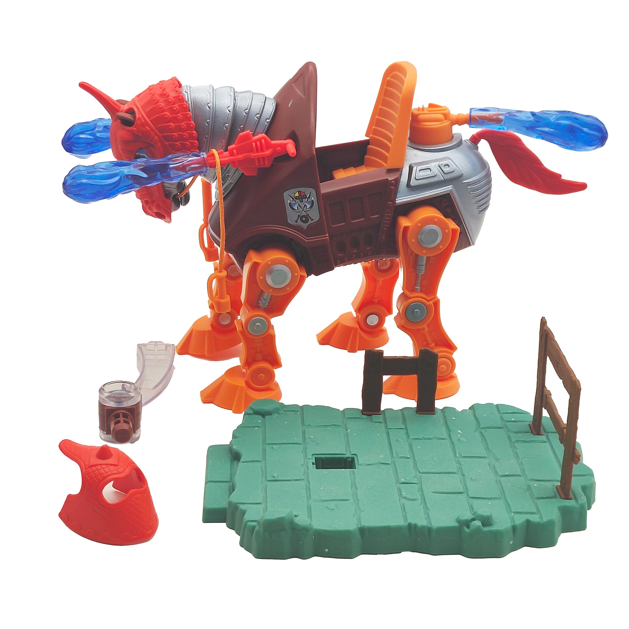 Masters of the Universe Origins Stridor And Fisto Action Figures 2021 – Masters of the Universe, Mattel, 14 cm, 2021, pre-owned collector piece, Uncanny Collectibles Dublin Ireland