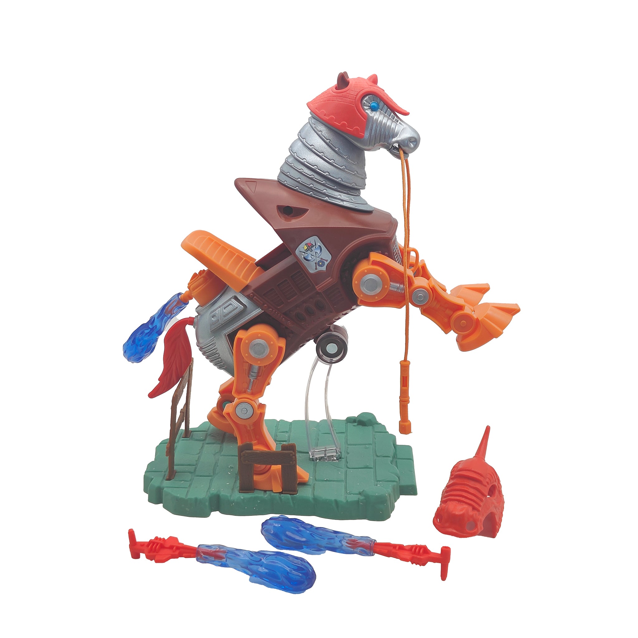 Masters of the Universe Origins Stridor And Fisto Action Figures 2021 – Masters of the Universe, Mattel, 14 cm, 2021, pre-owned collector piece, Uncanny Collectibles Dublin Ireland