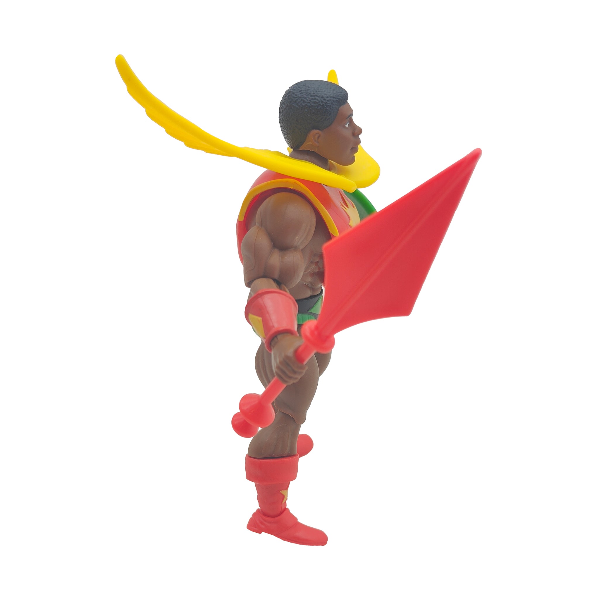 Masters of the Universe Origins Sun Man Mattel Action Figure 2020 14cm – Masters of the Universe, Mattel, 14 cm, 2020, pre-owned collector piece, Uncanny Collectibles Dublin Ireland