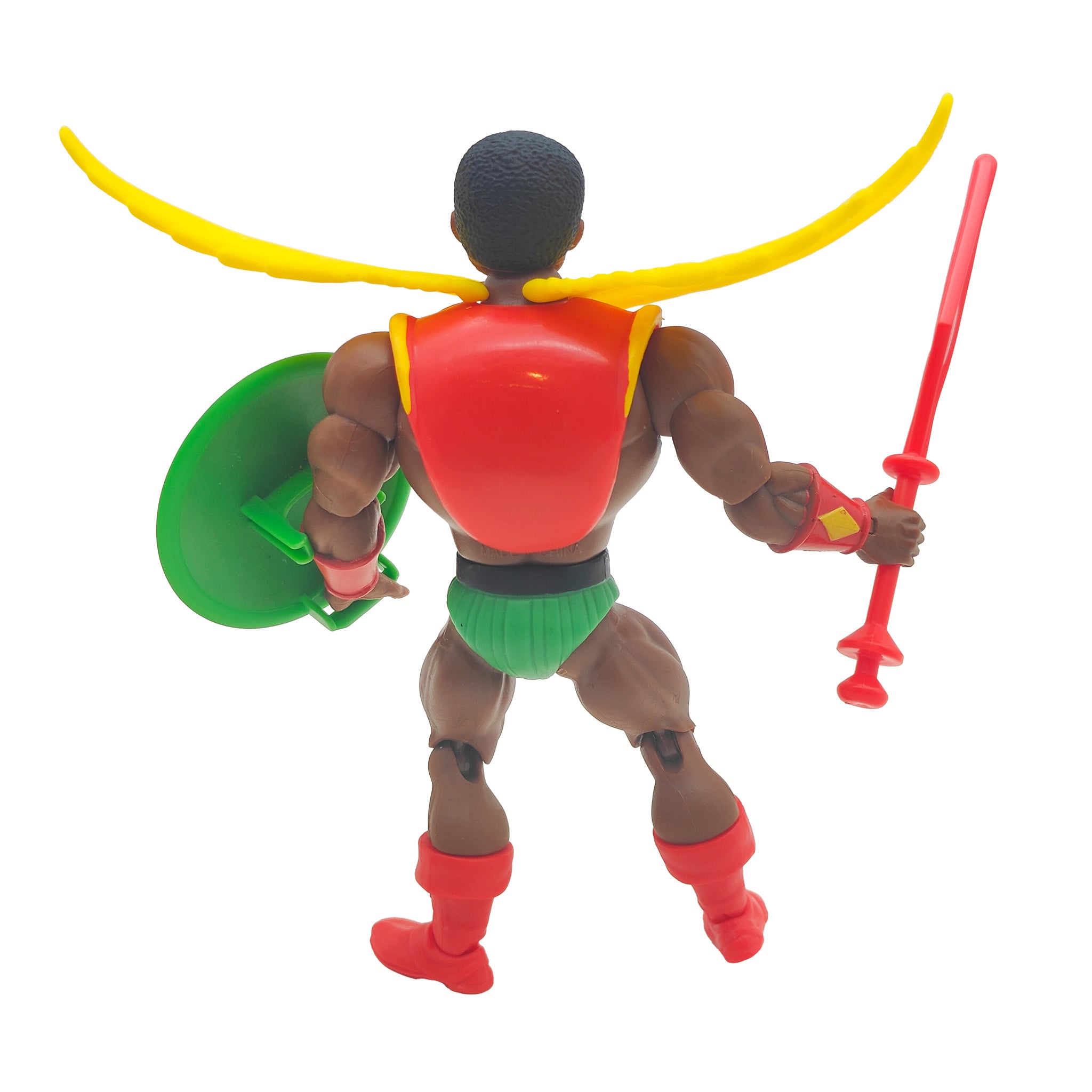 Masters of the Universe Origins Sun Man Mattel Action Figure 2022 – Masters of the Universe, Mattel, 14 cm, 2022, pre-owned collector piece, Uncanny Collectibles Dublin Ireland