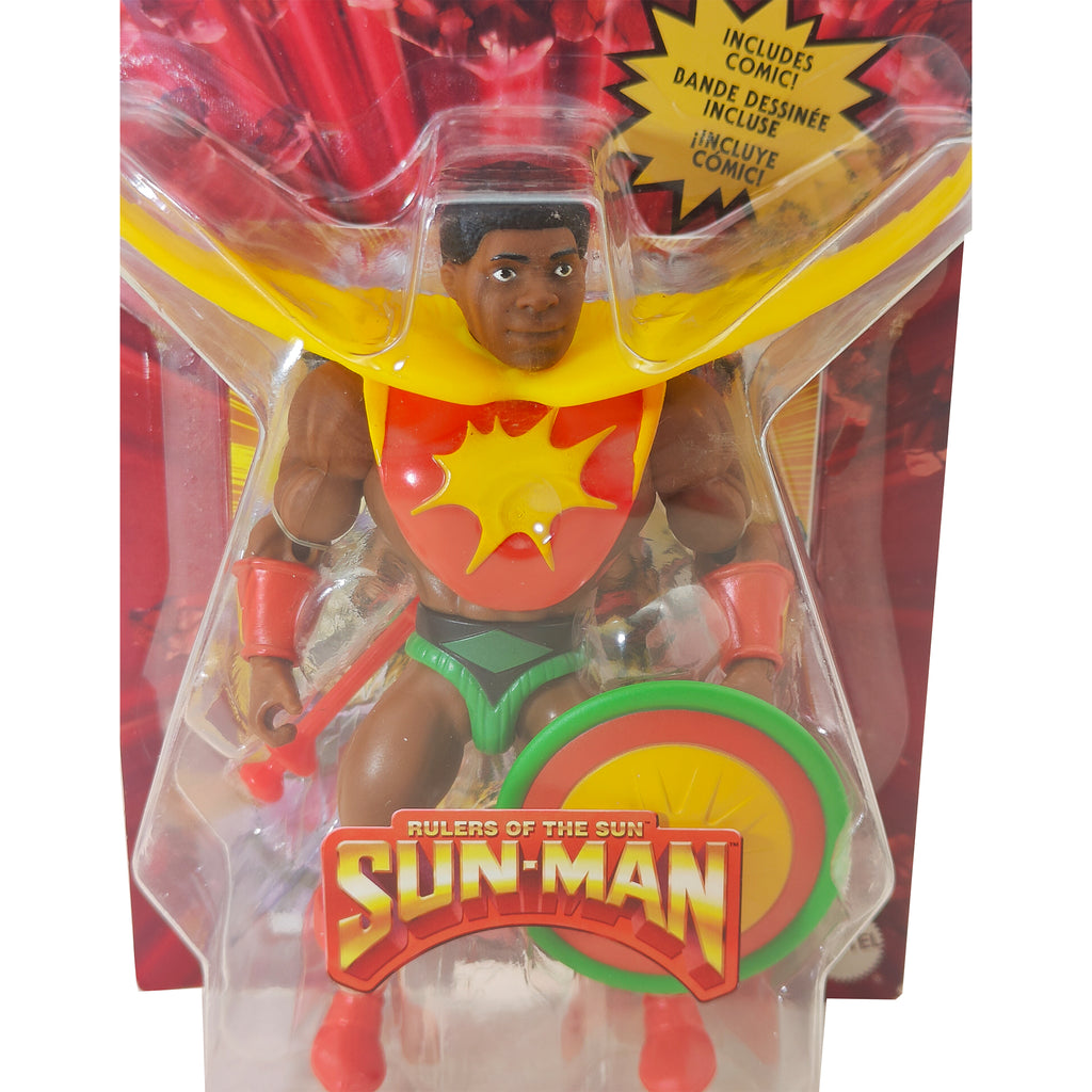 Masters of the Universe Origins Sun-Man Mattel Action Figure 2022 - photo 2 of 18