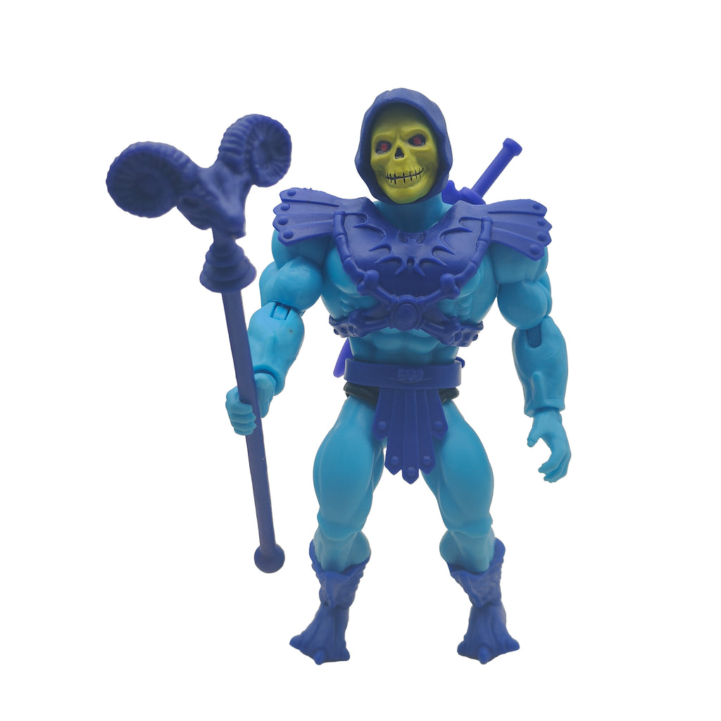 Masters of the Universe Origins The Collector Skeletors Evil Airship And Skeletor – Masters of the Universe, Mattel, 14 cm, 2023, pre-owned collector piece, Uncanny Collectibles Dublin Ireland