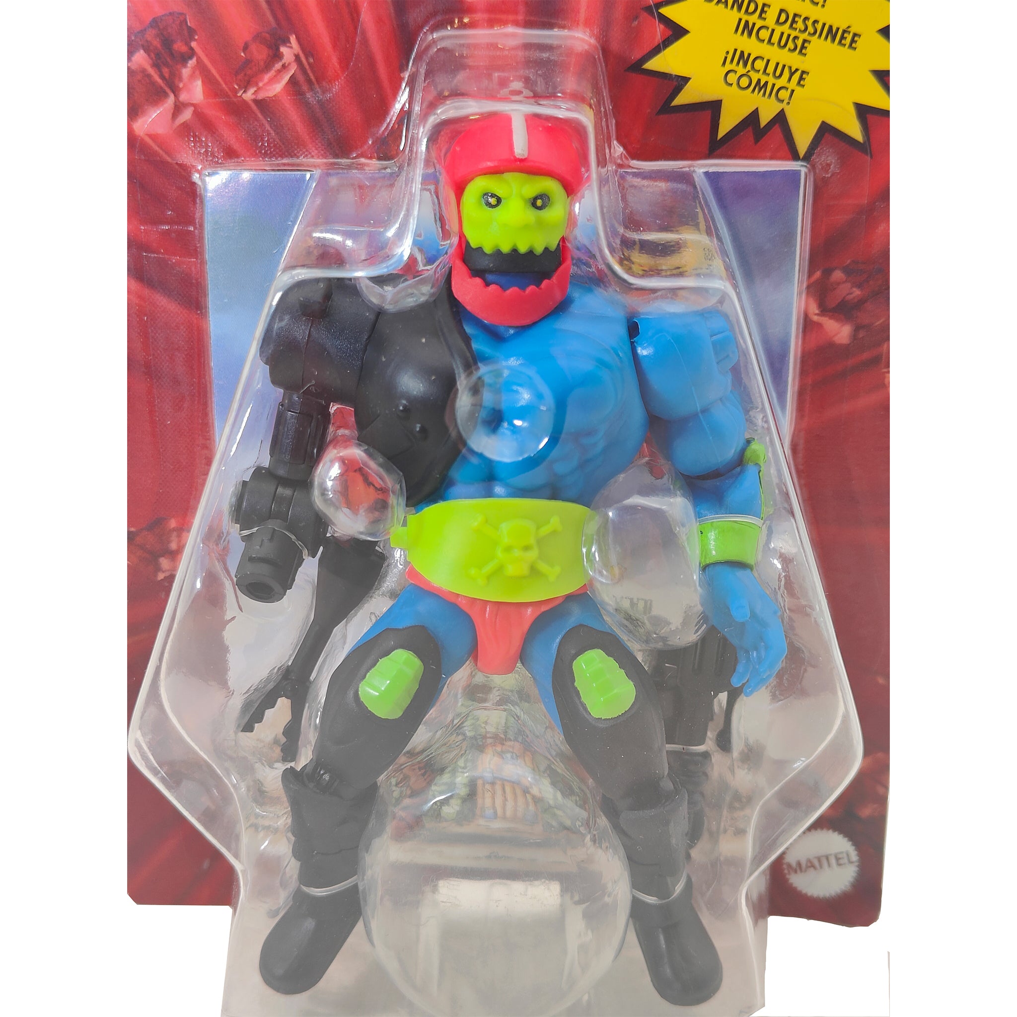 Masters of the Universe Origins Trap Jaw Mattel Action Figure 2020 14 cm – Masters of the Universe, Mattel, 14 cm, 2020, pre-owned collector piece, Uncanny Collectibles Dublin Ireland
