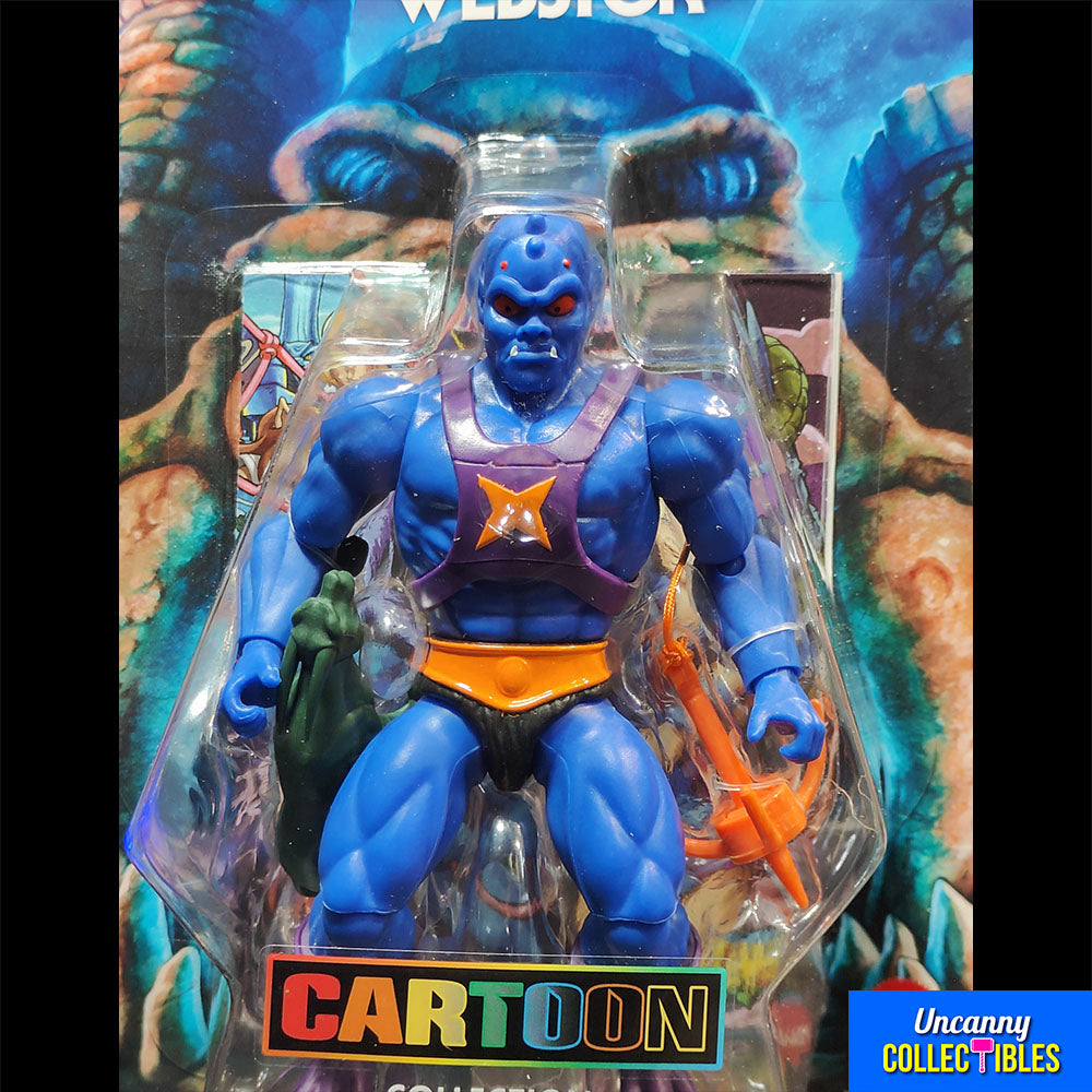 Masters of the Universe Origins Webstor Cartoon Collection Mattel Action Figure 14 cm – Masters of the Universe, Mattel, 14 cm, 2024, brand new collector item, Uncanny Collectibles Dublin Ireland
