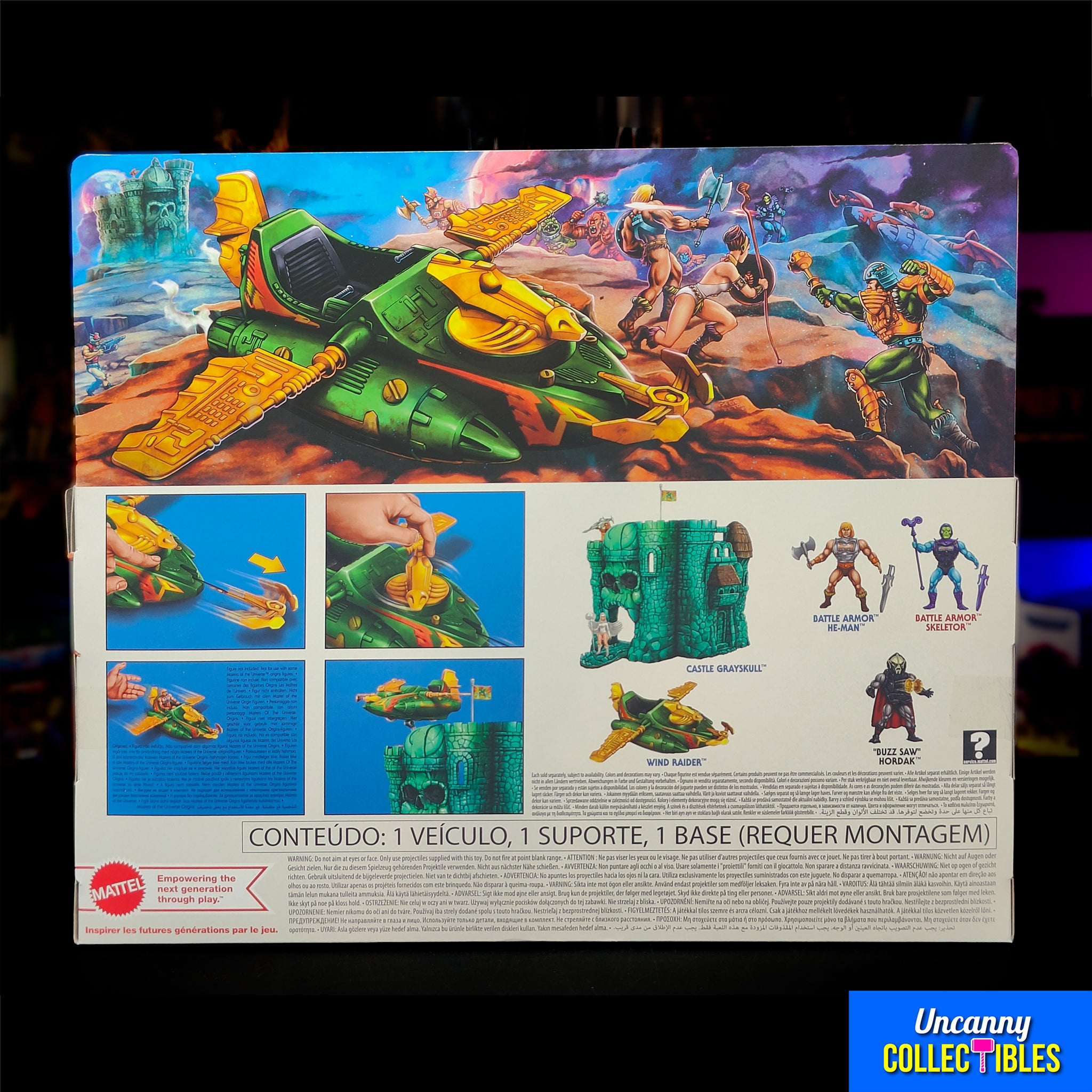 Masters of the Universe Origins Wind Raider Vehicle Mattel 2021