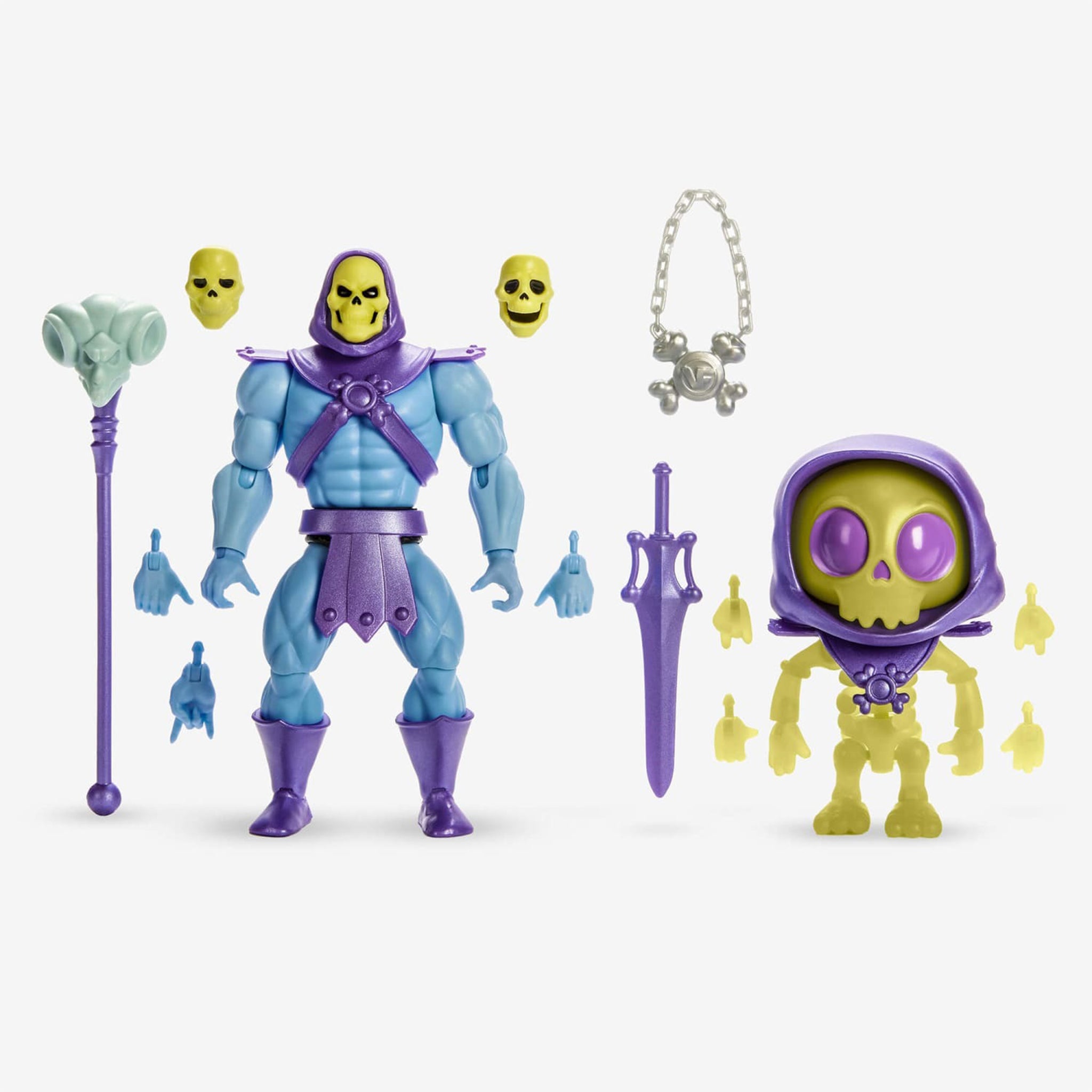 Masters of the Universe Skeletor VeeFriends Skilled Skeleton Mattel 2 Pack 2023