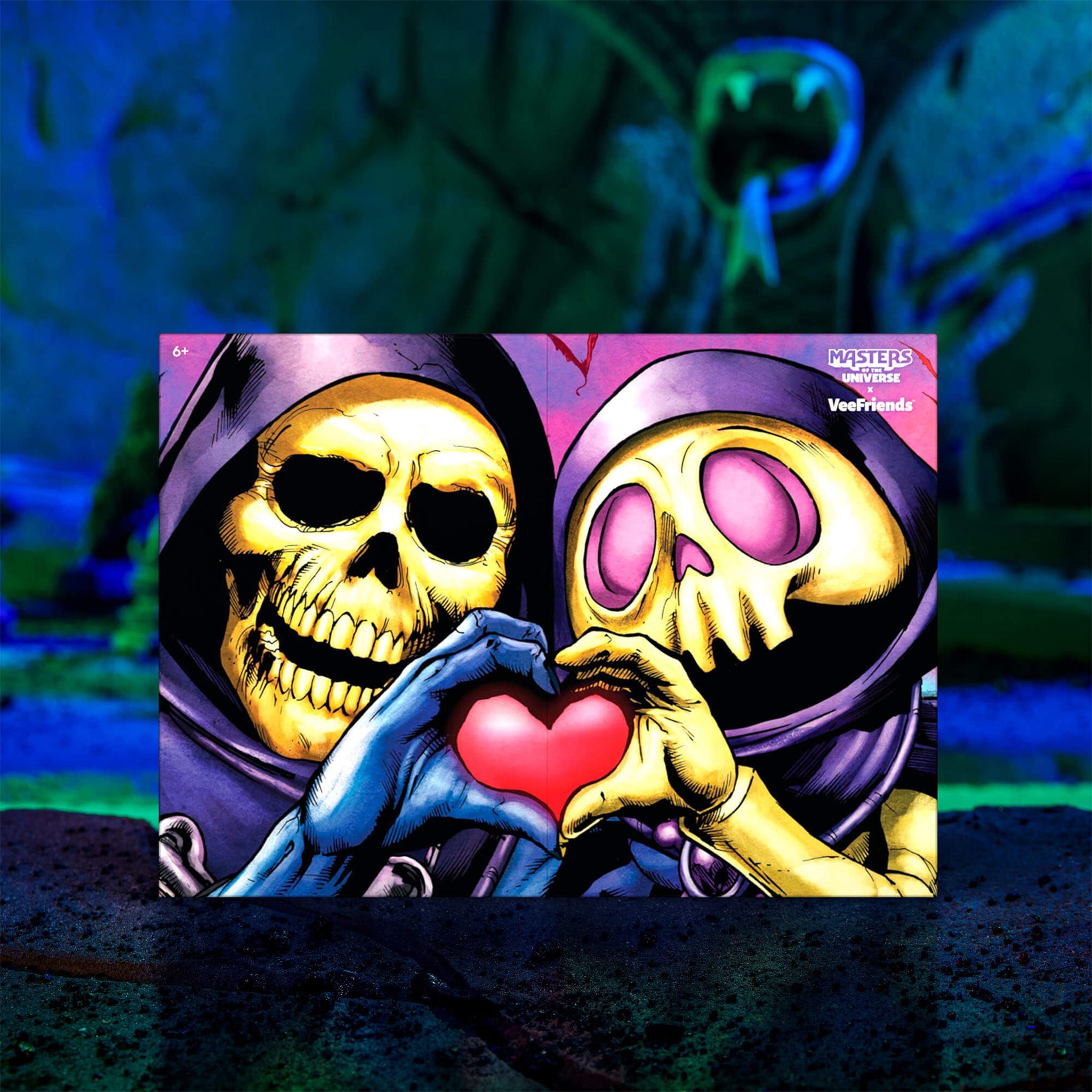 Masters of the Universe Skeletor VeeFriends Skilled Skeleton Mattel 2 Pack 2023