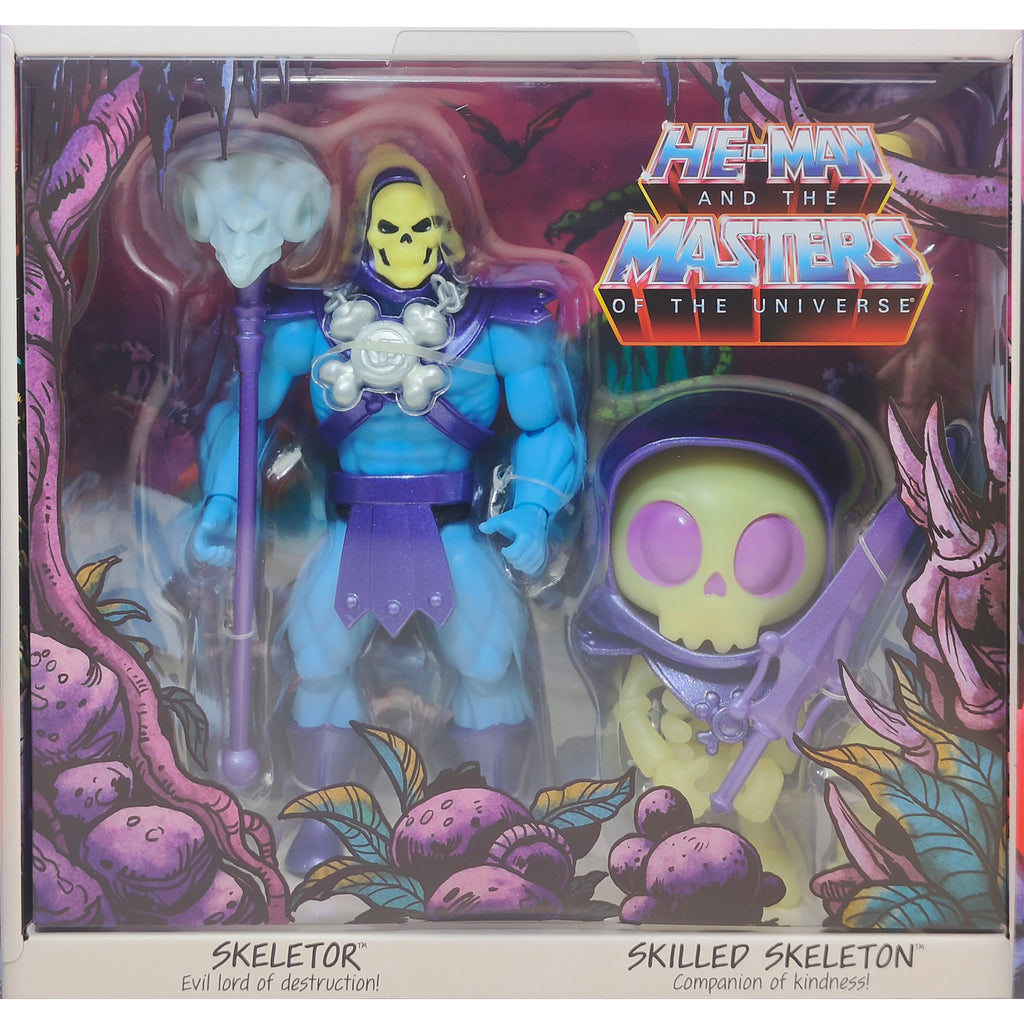 Masters of the Universe Skeletor VeeFriends Skilled Skeleton Mattel 2 Pack 2023