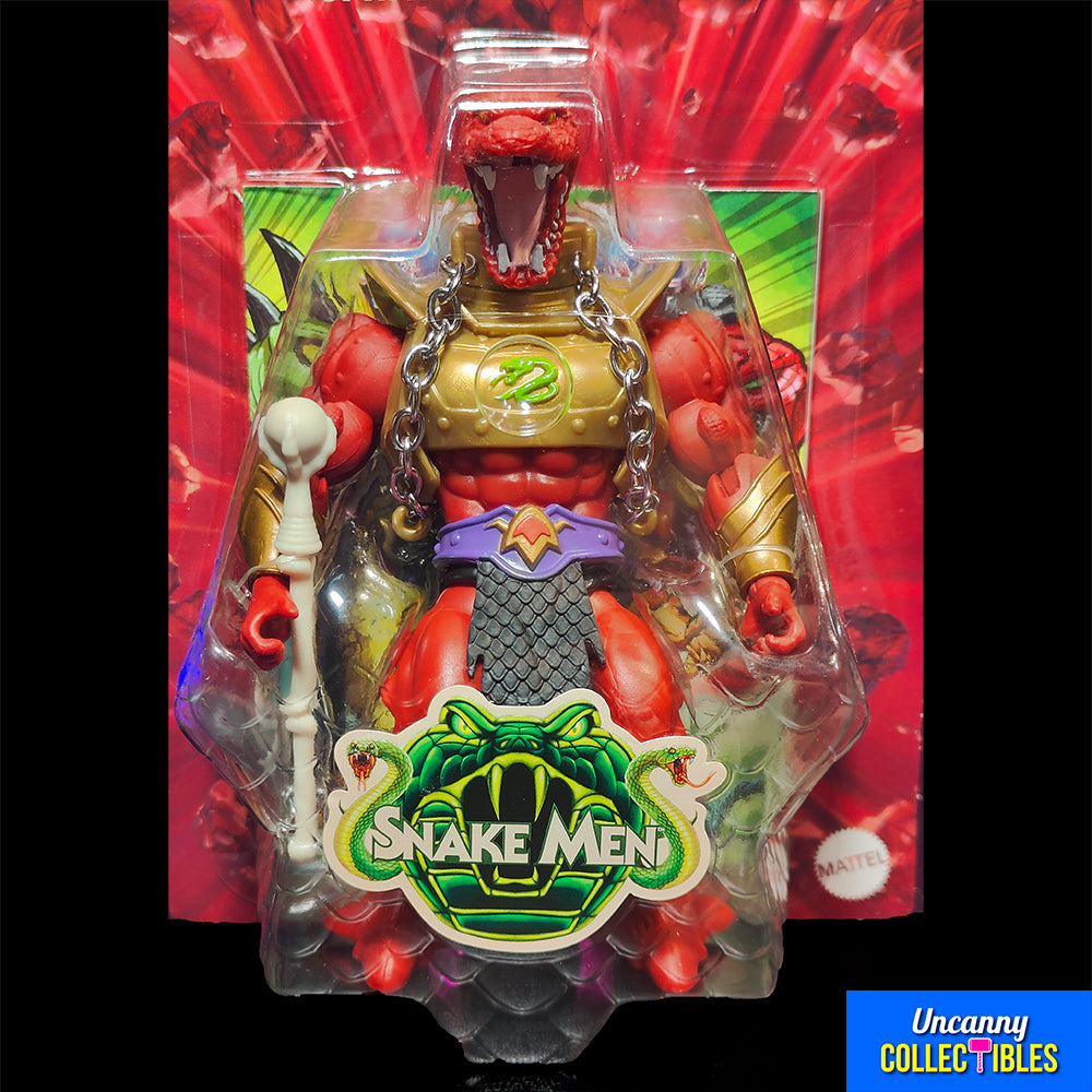 Masters of the Universe Origins Snake Men Vypor Mattel Action Figure 14 cm – Masters of the Universe, Mattel, 14 cm, 2024, brand new collector item, Uncanny Collectibles Dublin Ireland
