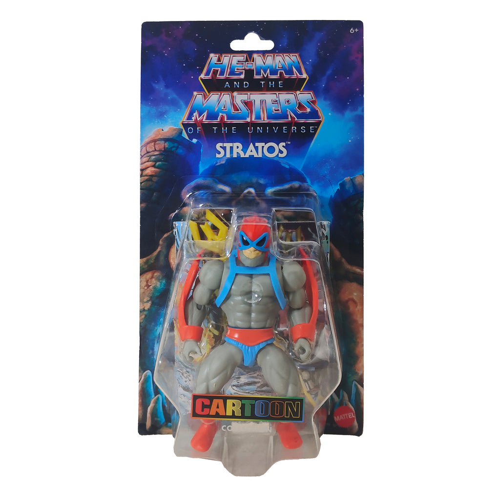 Masters of the Universe Stratos Origins Cartoon Collection Mattel Figure 2024