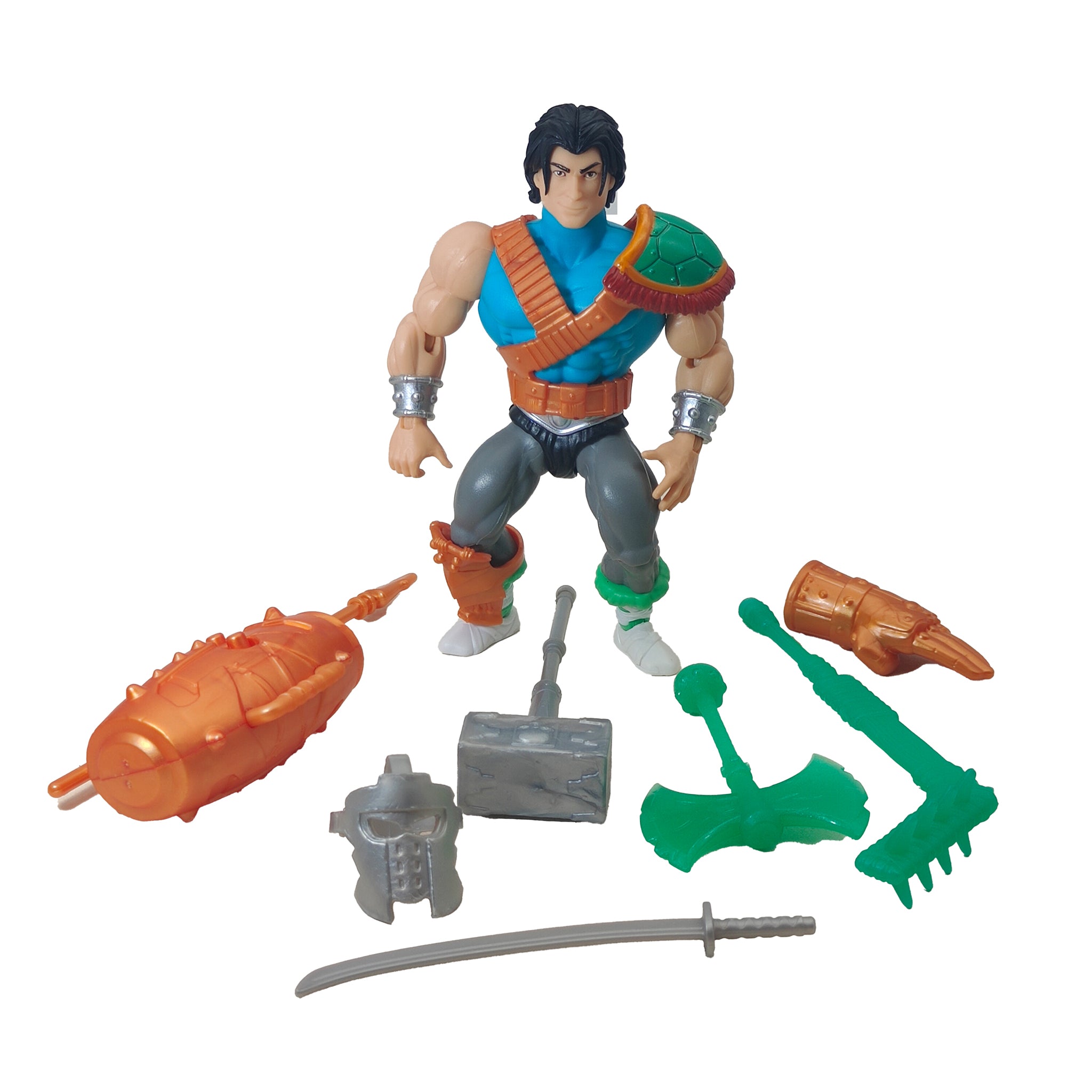 Masters of the Universe Turtles of Grayskull Casey Jones Mattel Action Figure