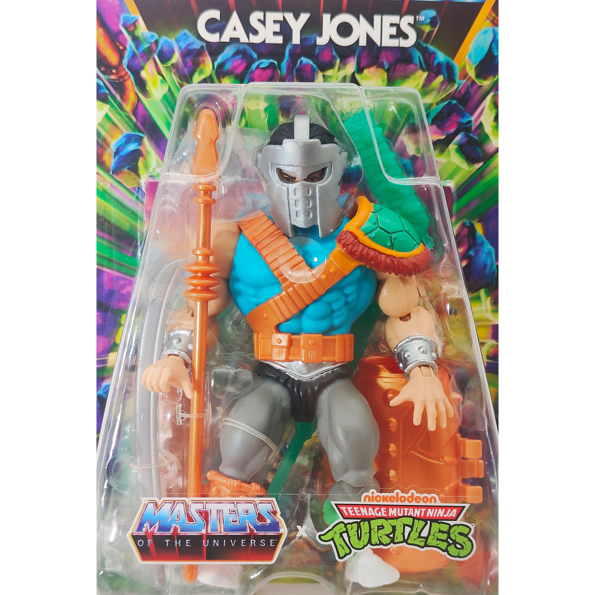 Masters of the Universe Turtles of Grayskull Casey Jones Mattel Action Figure