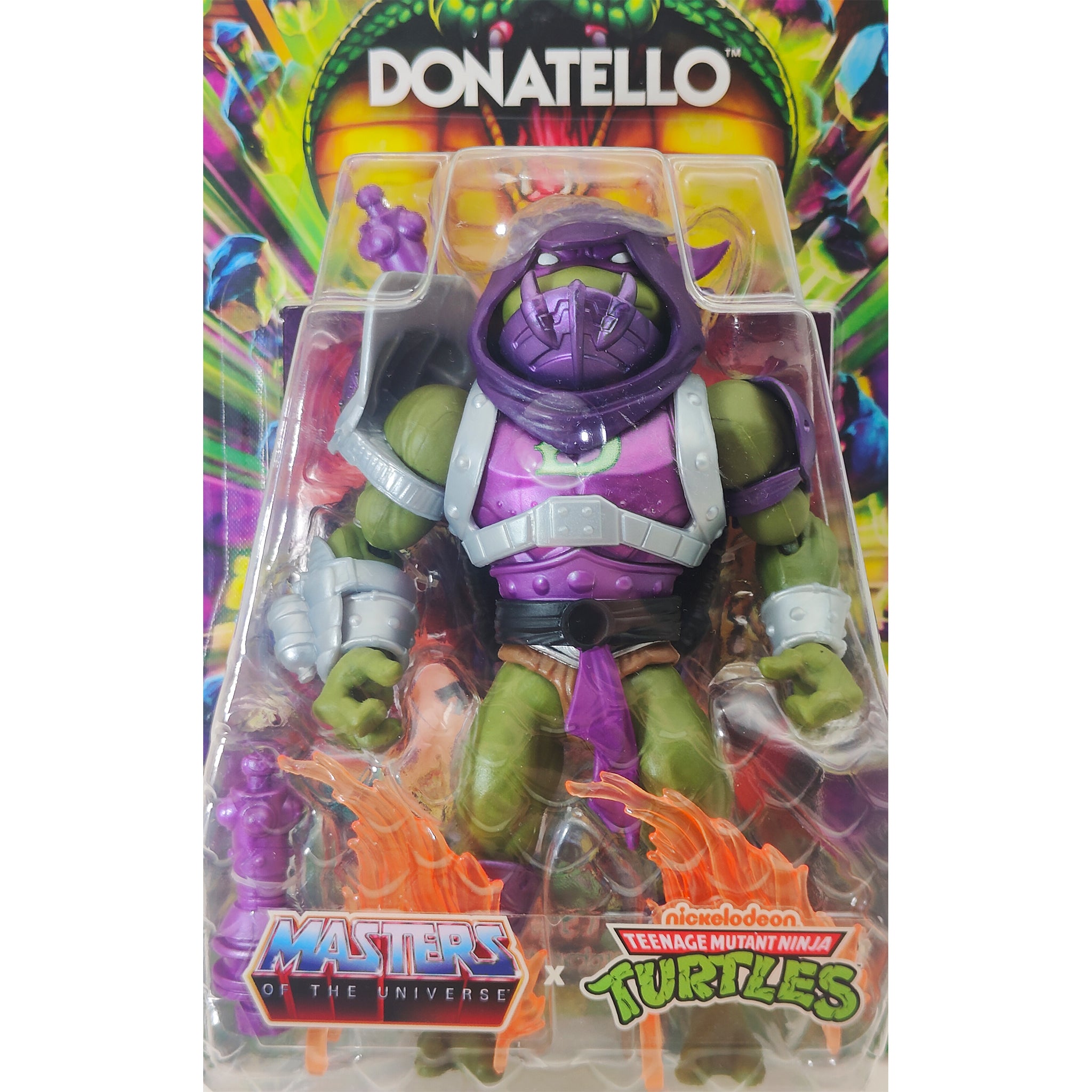 Masters of the Universe Turtles of Grayskull Donatello Mattel Action Figure