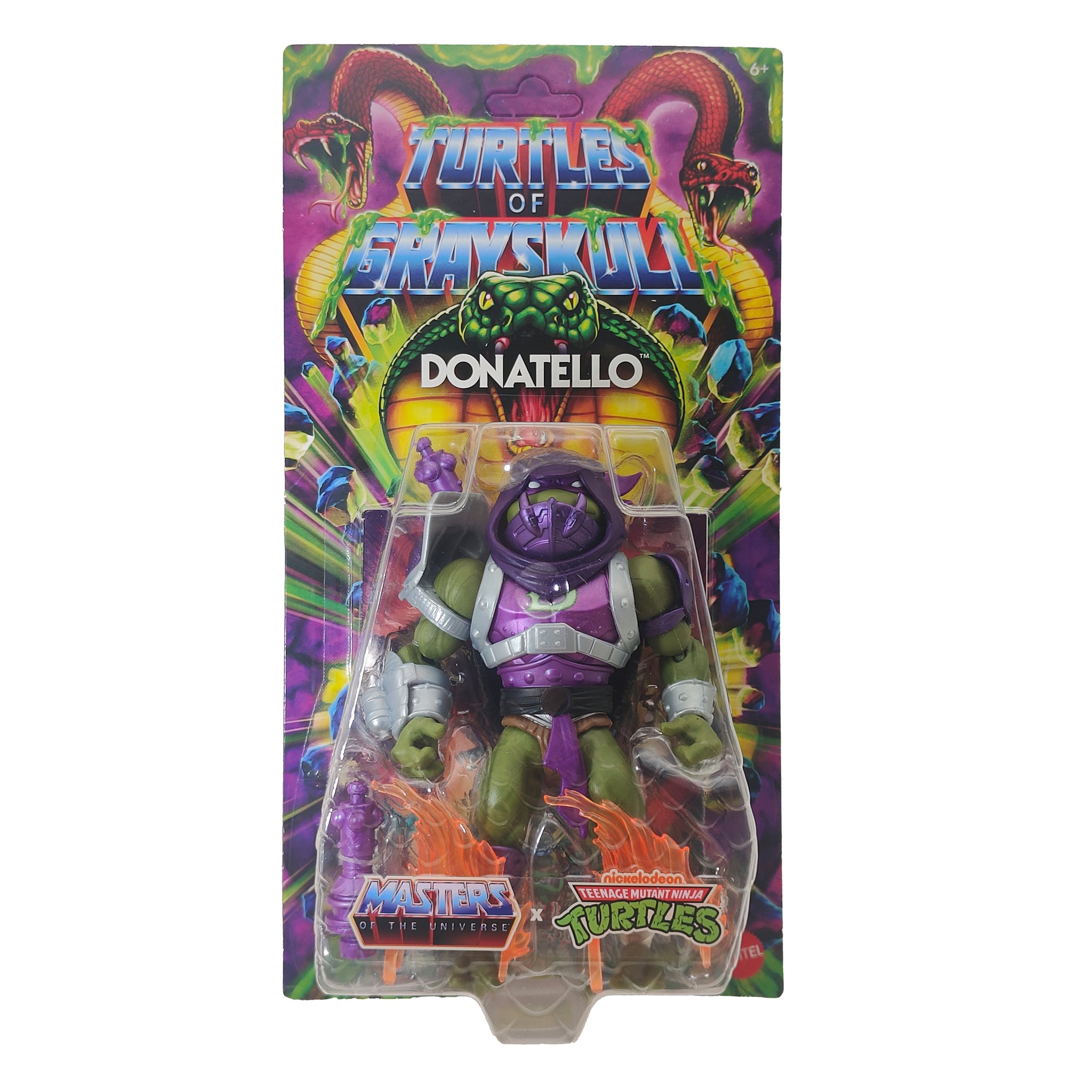 Masters of the Universe Turtles of Grayskull Donatello Mattel Action Figure