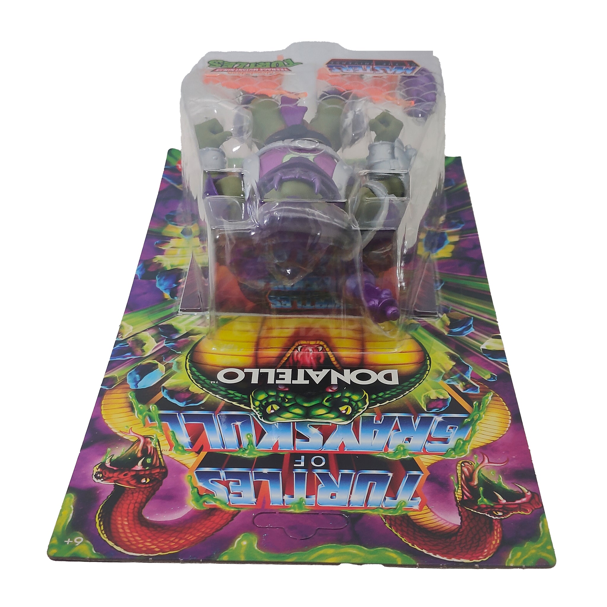 Masters of the Universe Turtles of Grayskull Donatello Mattel Action Figure – Teenage Mutant Ninja Turtles, Mattel, 14 cm, pre-owned collector piece, Uncanny Collectibles Dublin Ireland