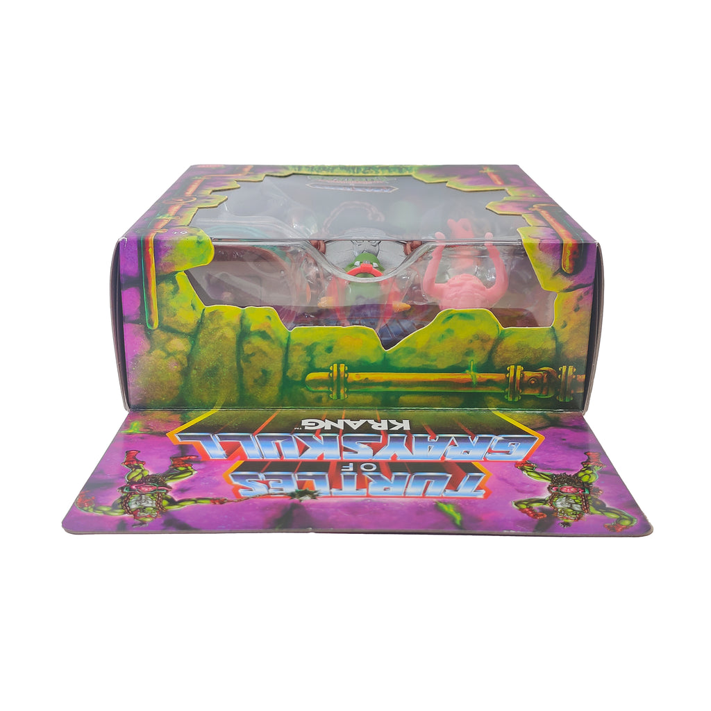 Masters of the Universe Turtles of Grayskull Krang Deluxe Mattel Action Figure – Teenage Mutant Ninja Turtles, Mattel, 14 cm, pre-owned collector piece, Uncanny Collectibles Dublin Ireland