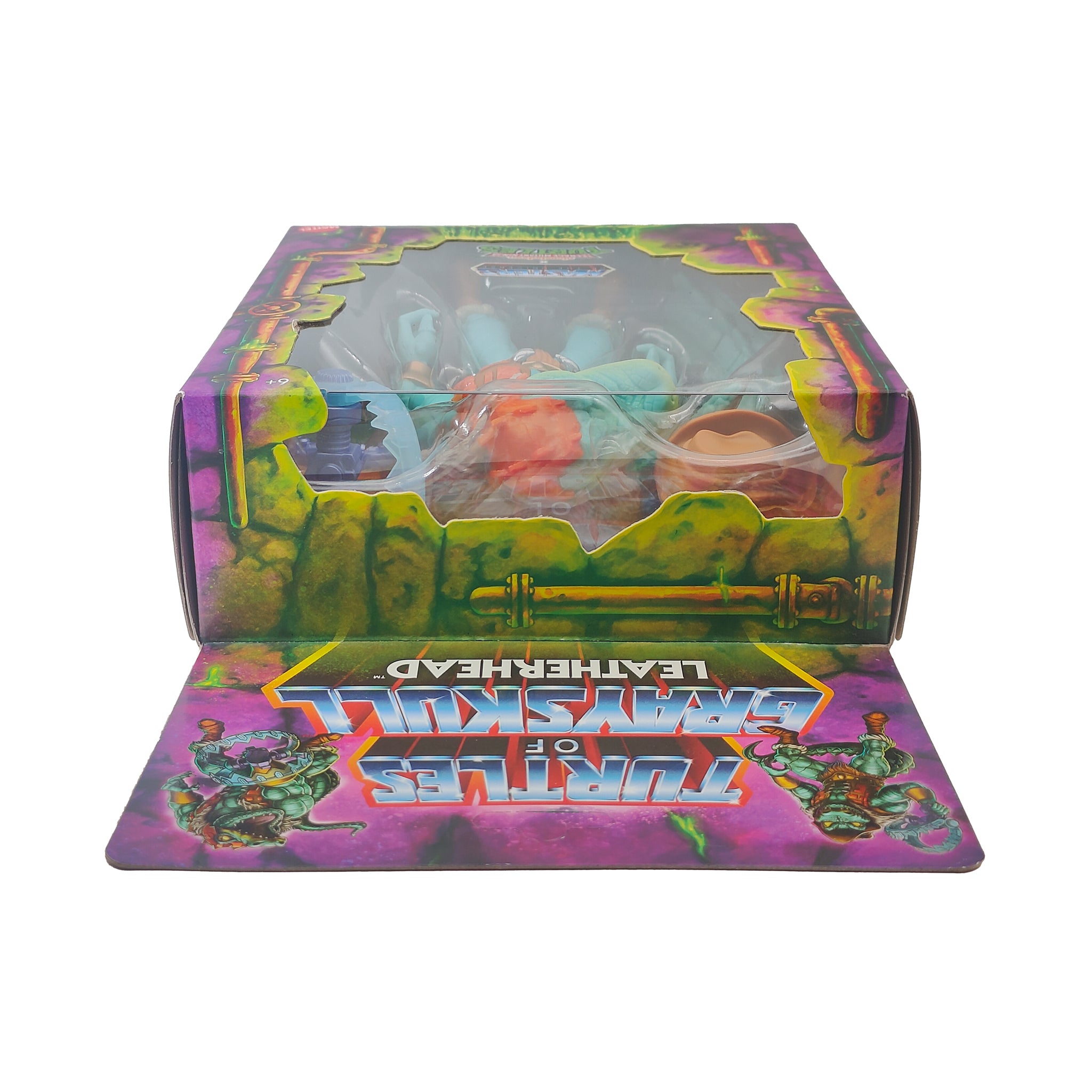 Masters of the Universe Turtles of Grayskull Leatherhead Deluxe Mattel Action Figure – Teenage Mutant Ninja Turtles, Mattel, 14 cm, pre-owned collector piece, Uncanny Collectibles Dublin Ireland