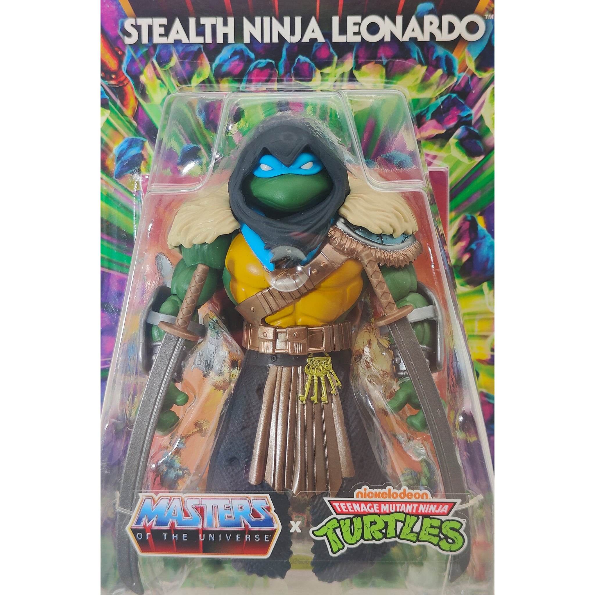 Masters of the Universe Turtles of Grayskull Leonardo Mattel Action Figure
