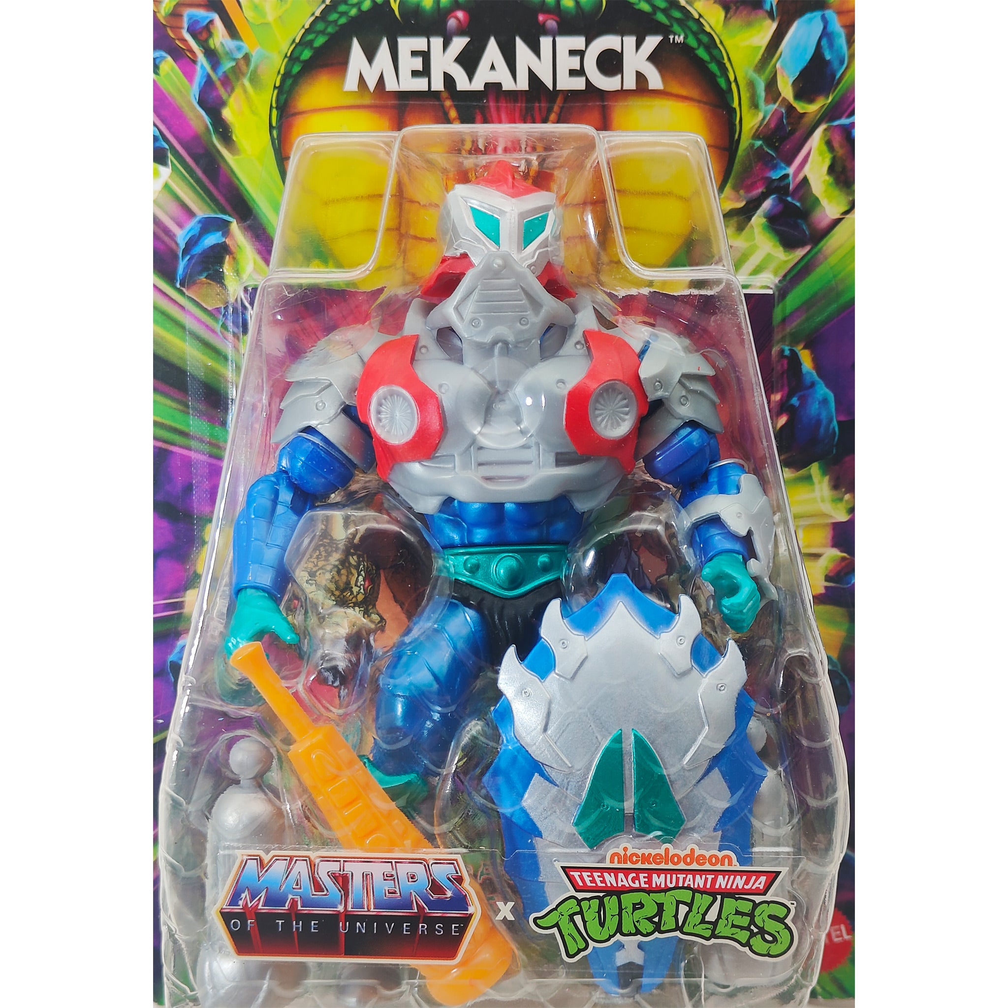 Masters of the Universe Turtles of Grayskull Mekaneck Mattel Action Figure