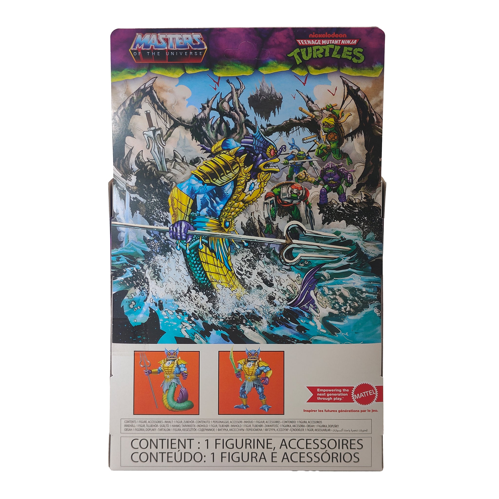 Masters of the Universe Turtles of Grayskull Mer-Man Deluxe Mattel Action Figure