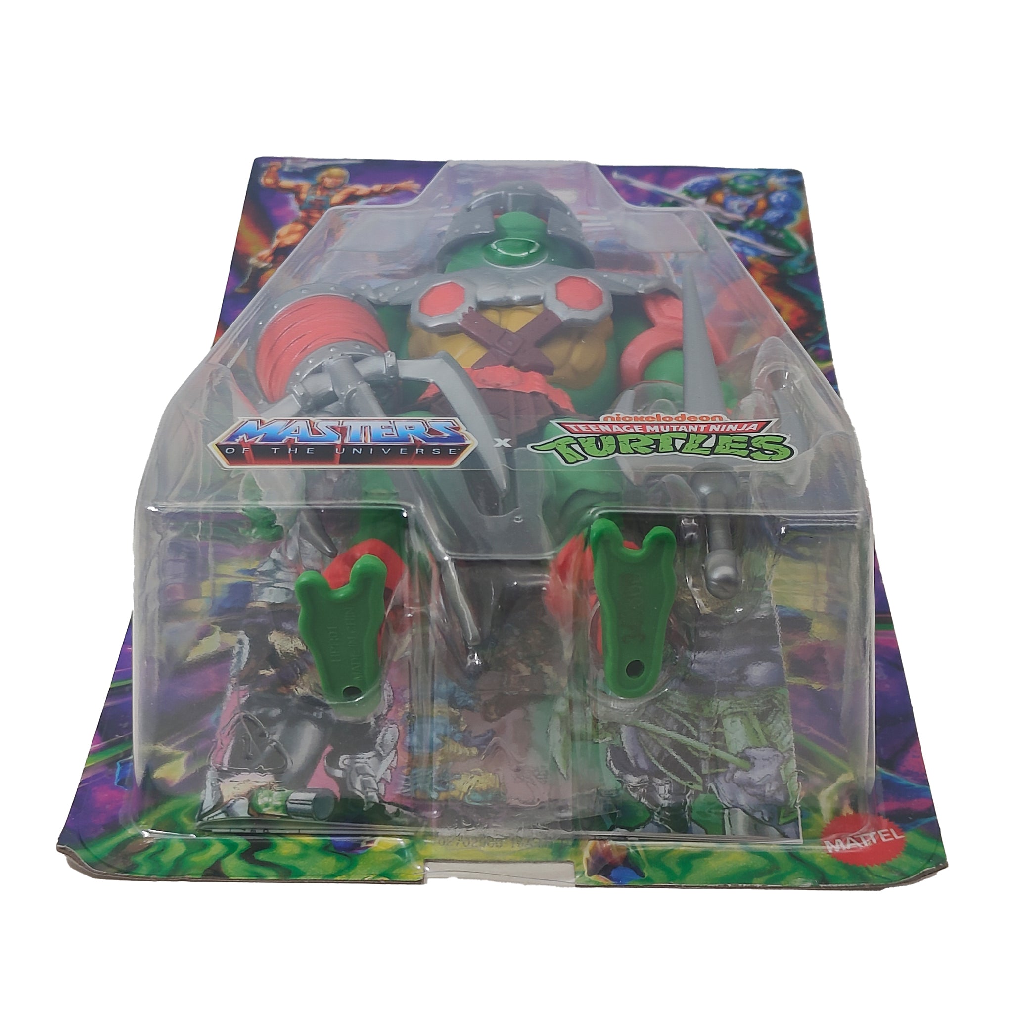 Masters of the Universe Turtles of Grayskull Raphael Armored Mattel Action Figure – Teenage Mutant Ninja Turtles, Mattel, 14 cm, pre-owned collector piece, Uncanny Collectibles Dublin Ireland
