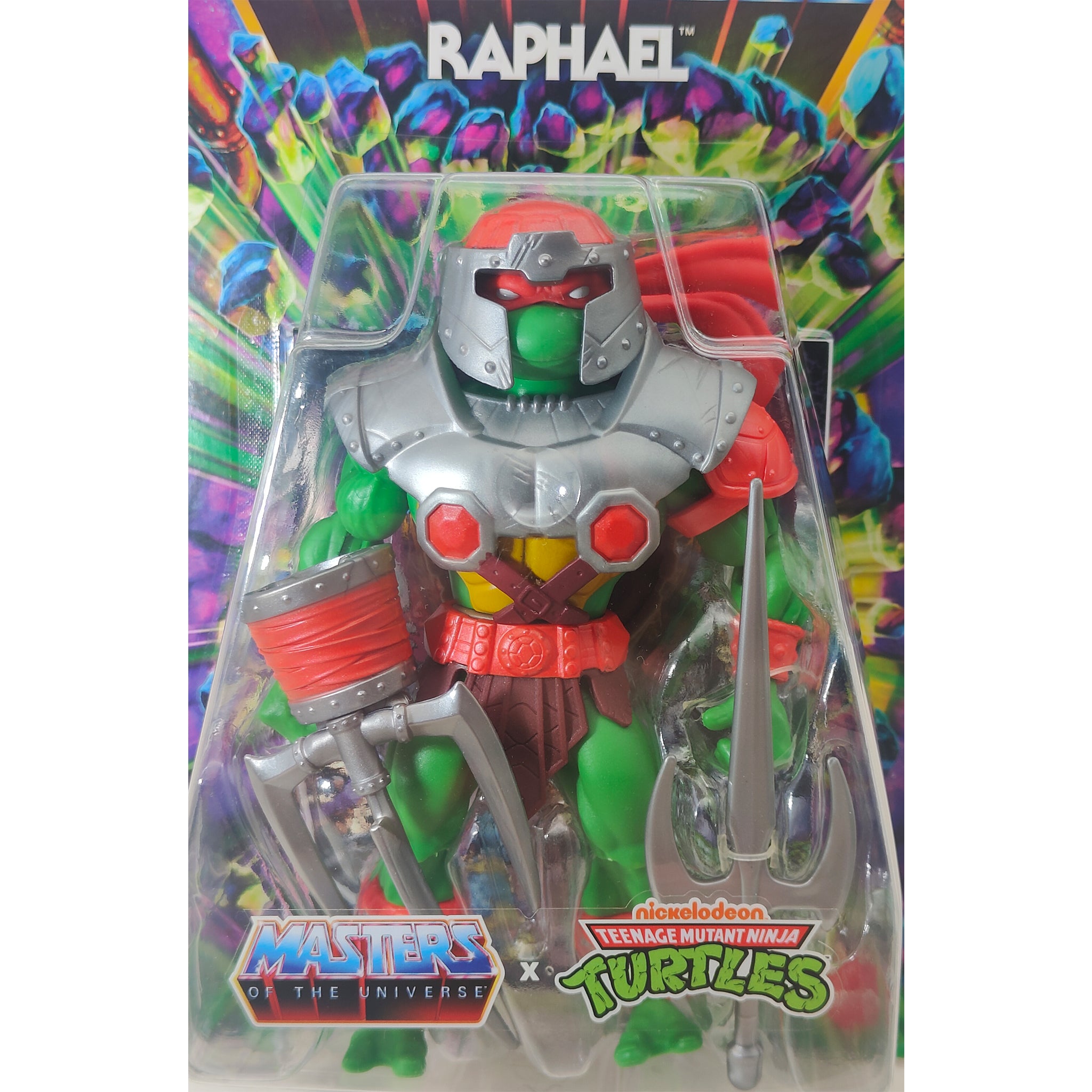 Masters of the Universe Turtles of Grayskull Raphael Armored Mattel Action Figure