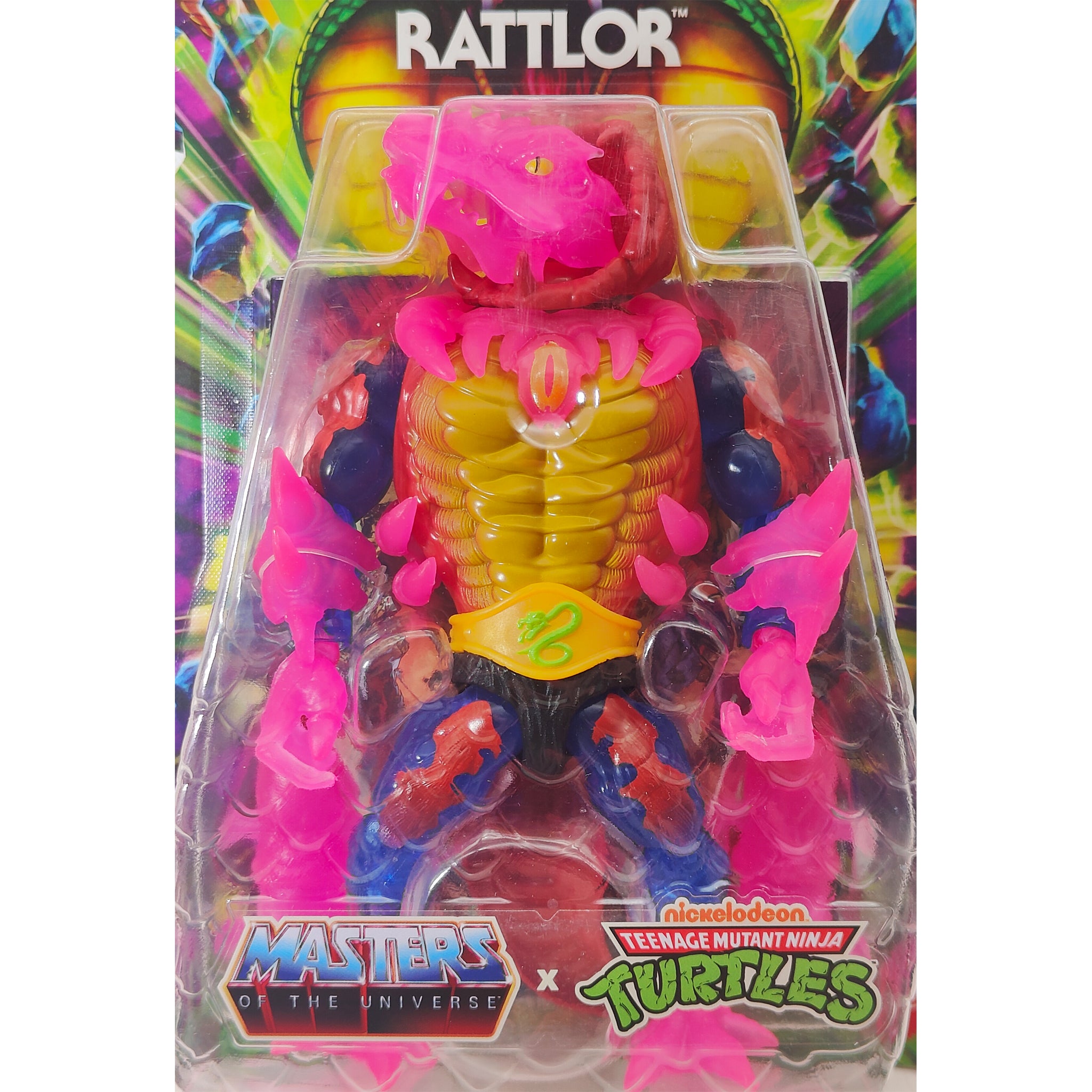 Masters of the Universe Turtles of Grayskull Rattlor Mattel Action Figure