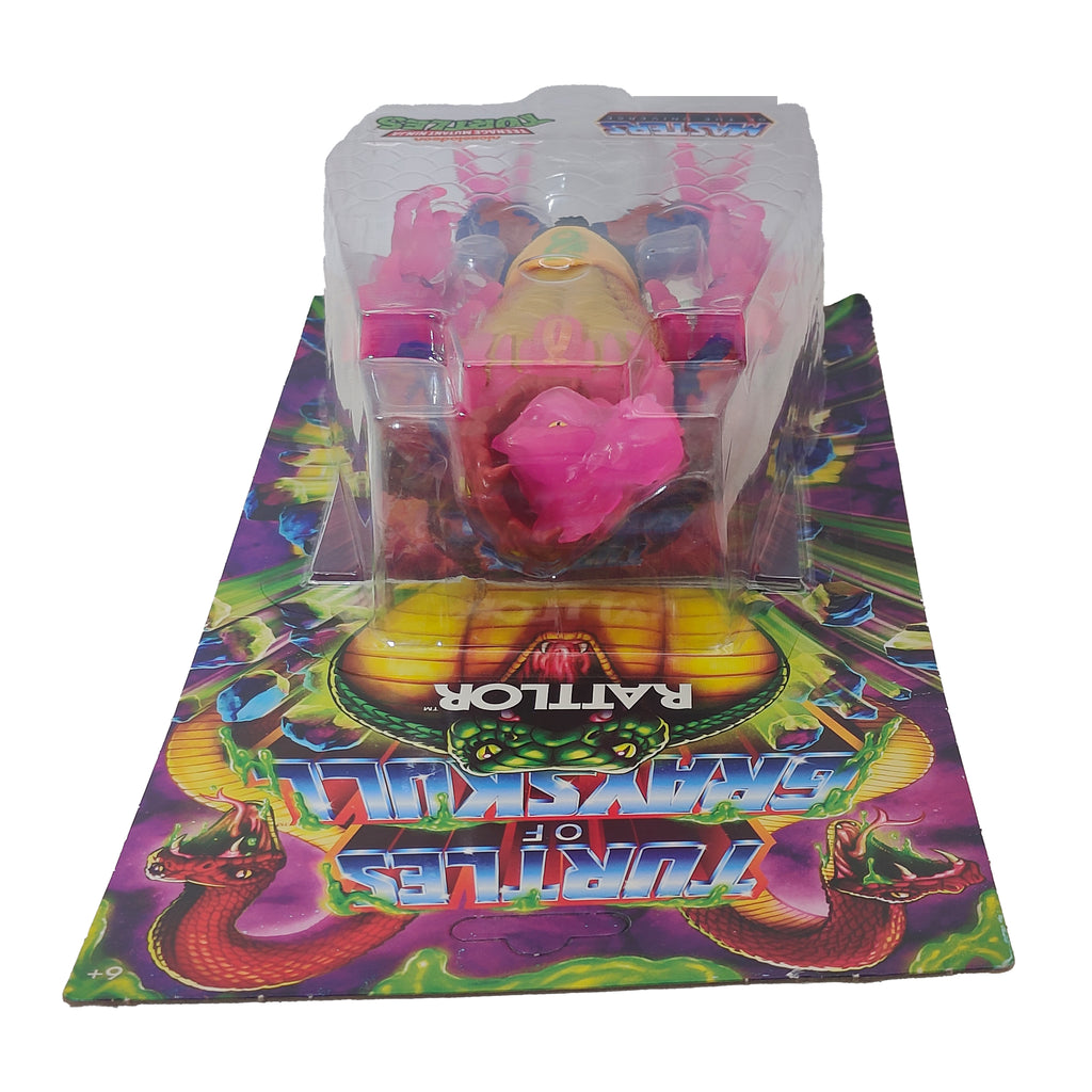 Masters of the Universe Turtles of Grayskull Rattlor Mattel Action Figure – Teenage Mutant Ninja Turtles, Mattel, 14 cm, pre-owned collector piece, Uncanny Collectibles Dublin Ireland