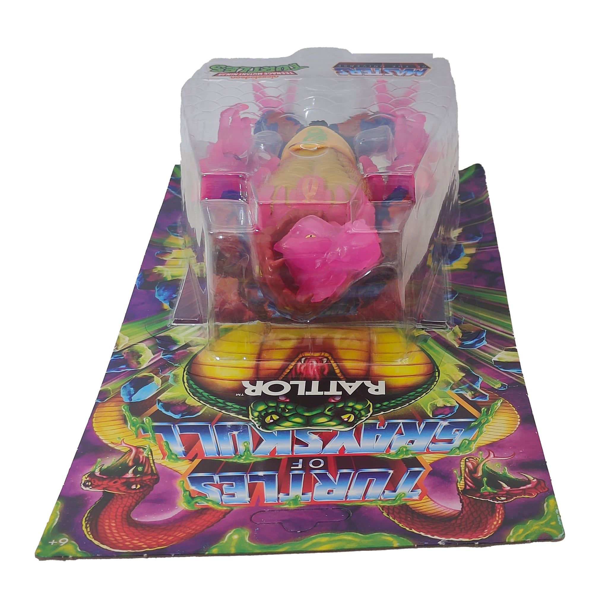 Masters of the Universe Turtles of Grayskull Rattlor Mattel Action Figure – Teenage Mutant Ninja Turtles, Mattel, 14 cm, pre-owned collector piece, Uncanny Collectibles Dublin Ireland