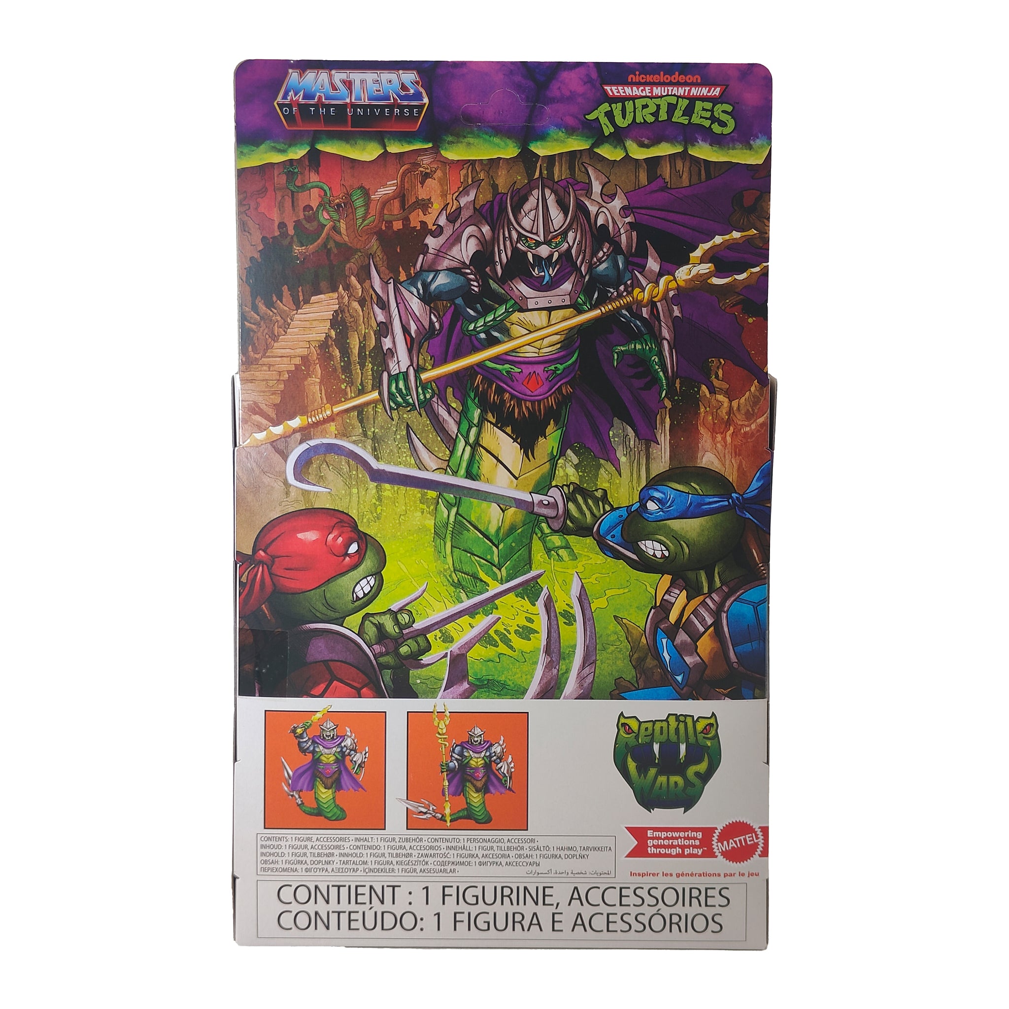 Masters of the Universe Turtles of Grayskull Shredder Deluxe Mattel Action Figure