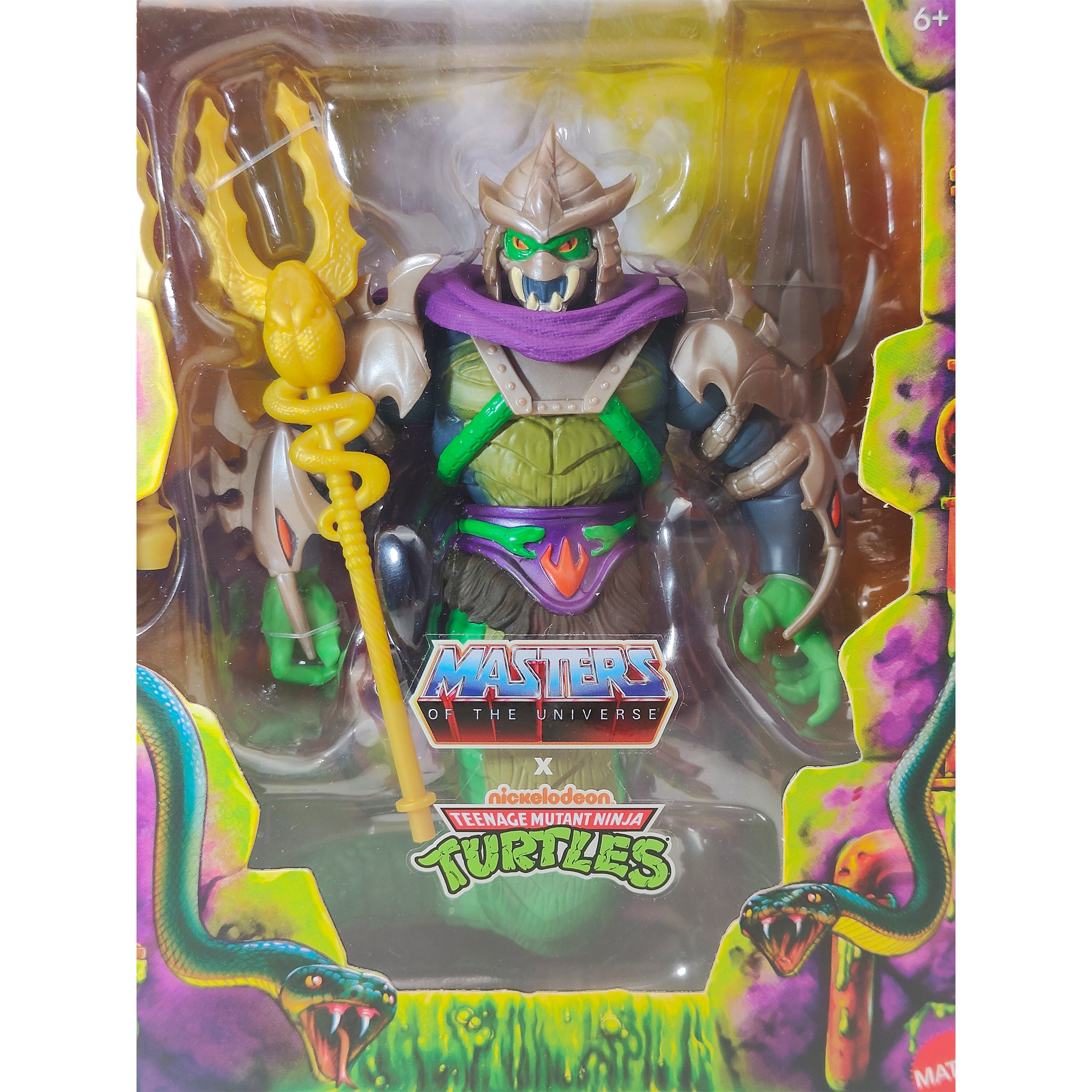 Masters of the Universe Turtles of Grayskull Shredder Deluxe Mattel Action Figure