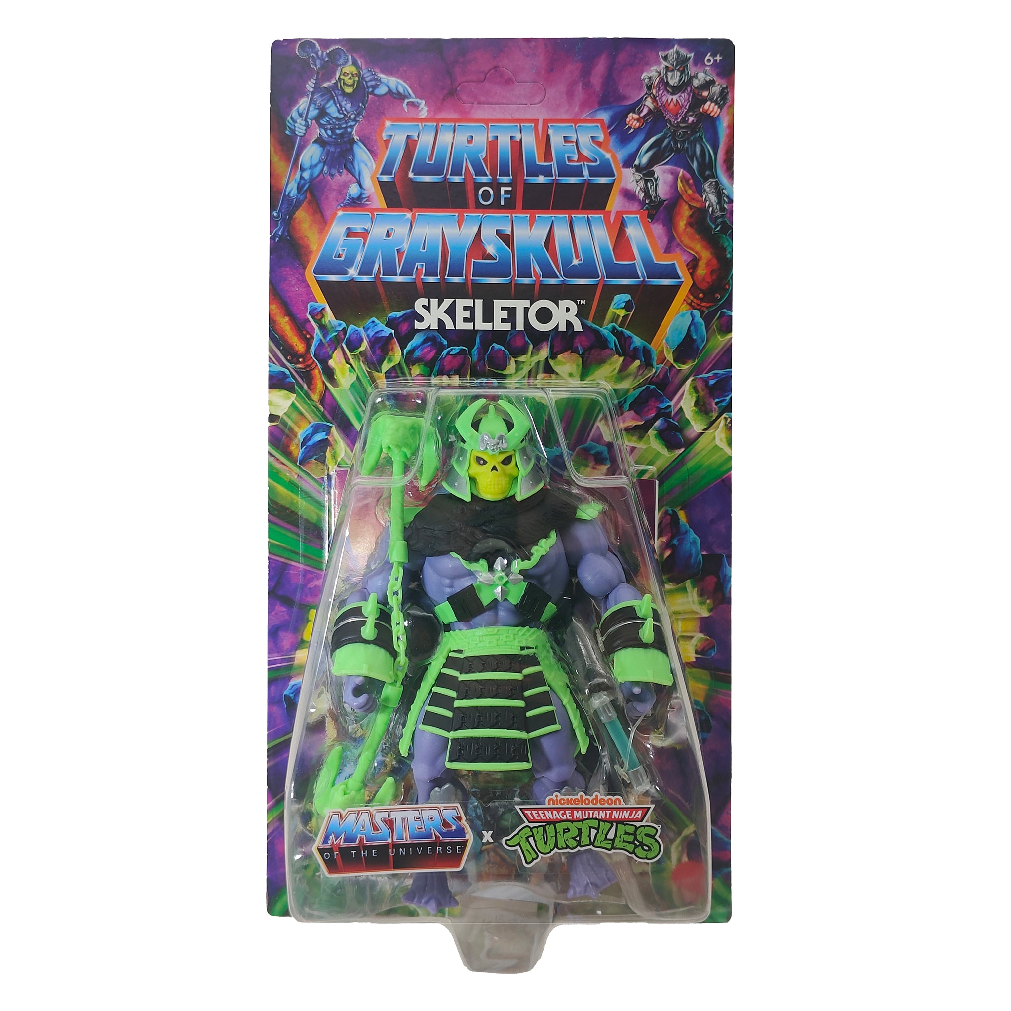 Masters of the Universe Turtles of Grayskull Skeletor Mattel Action Figure