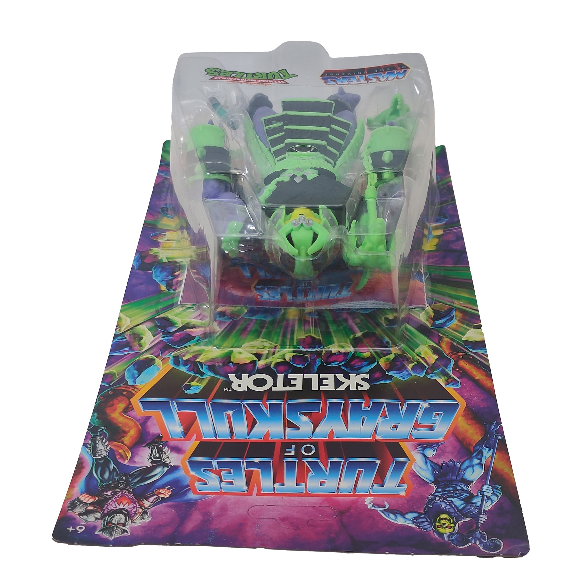 Masters of the Universe Turtles of Grayskull Skeletor Mattel Action Figure – Teenage Mutant Ninja Turtles, Mattel, 14 cm, pre-owned collector piece, Uncanny Collectibles Dublin Ireland