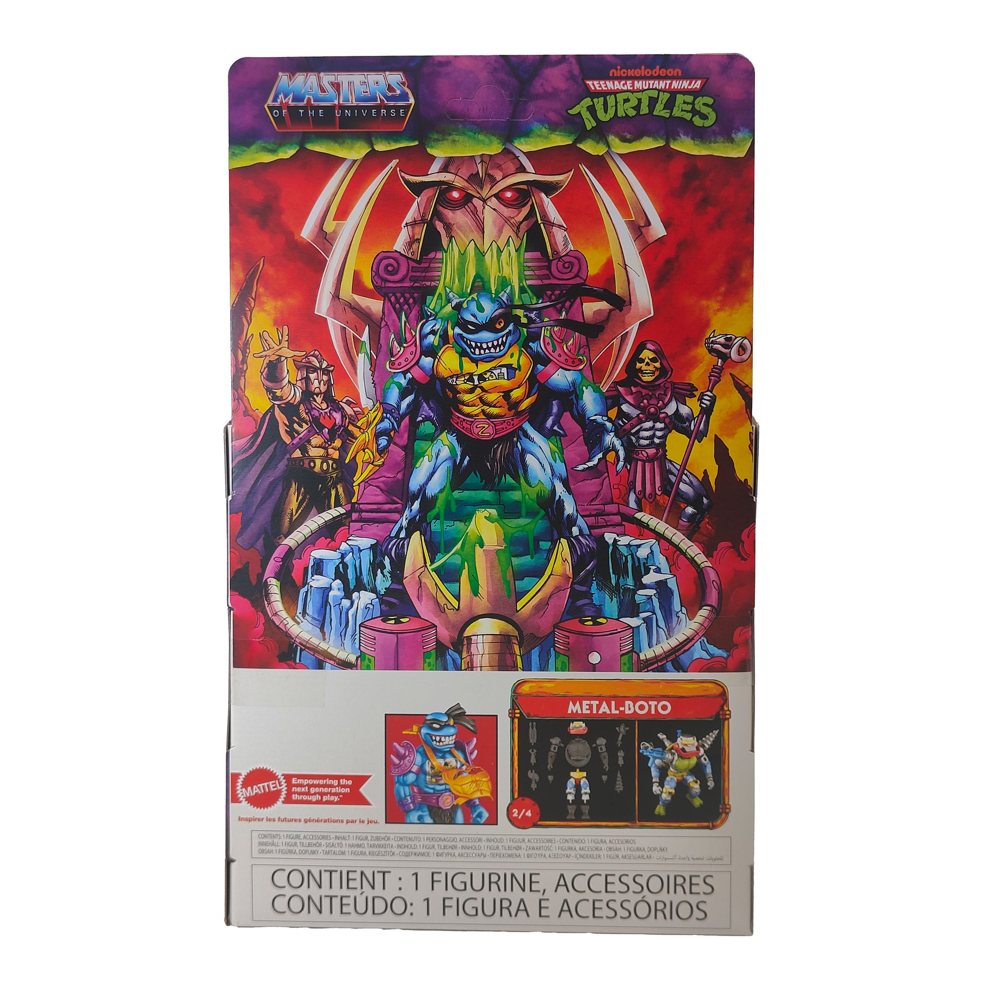 Masters of the Universe Turtles of Grayskull Sla'ker Deluxe Mattel Action Figure