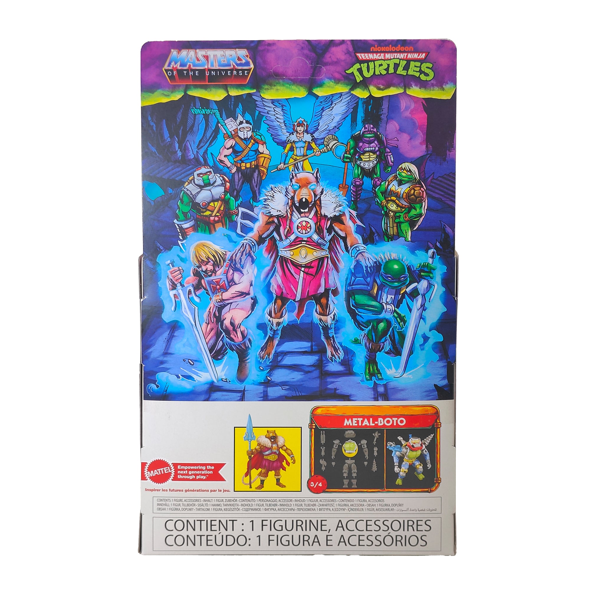 Masters of the Universe Turtles of Grayskull Splinter-Skull Deluxe Mattel Figure