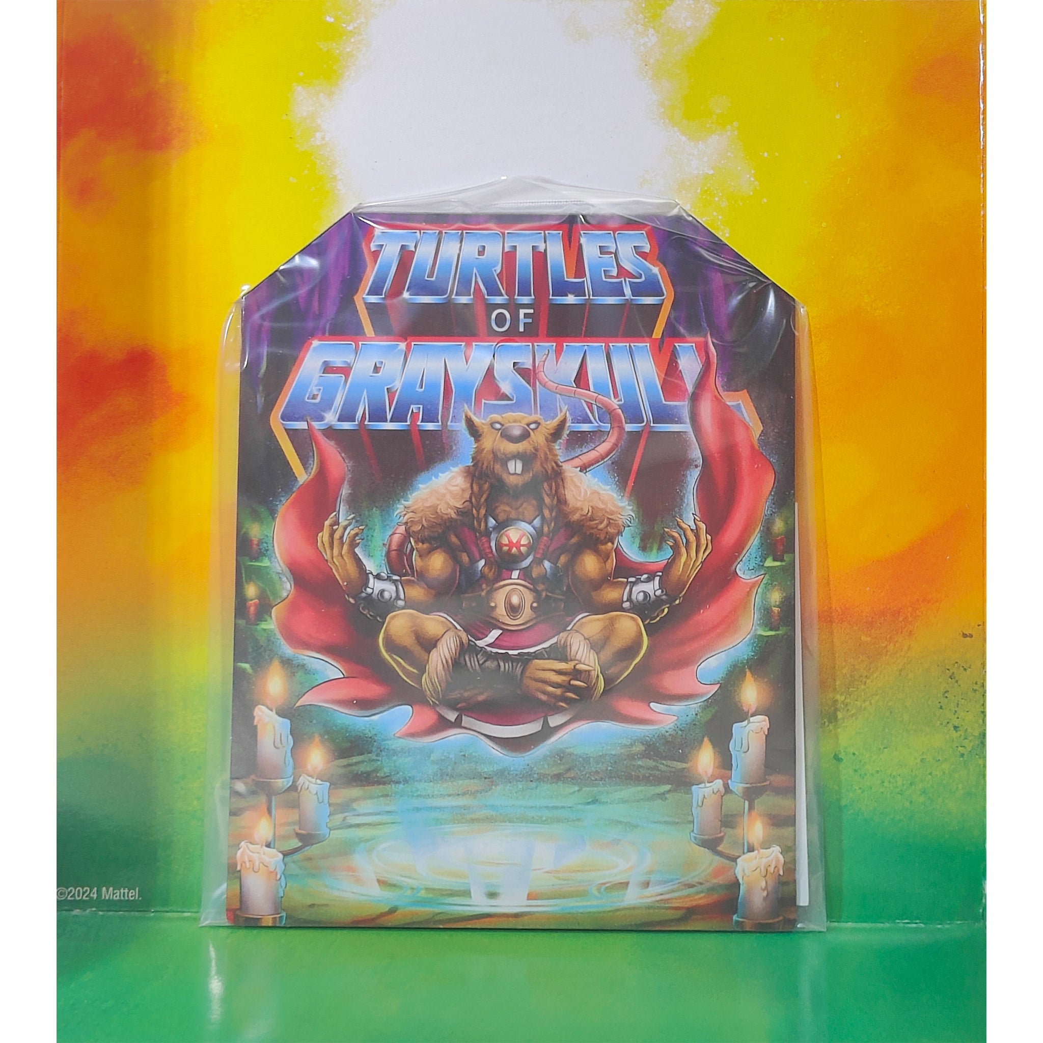 Masters of the Universe Turtles of Grayskull Splinter-Skull Deluxe Mattel Figure