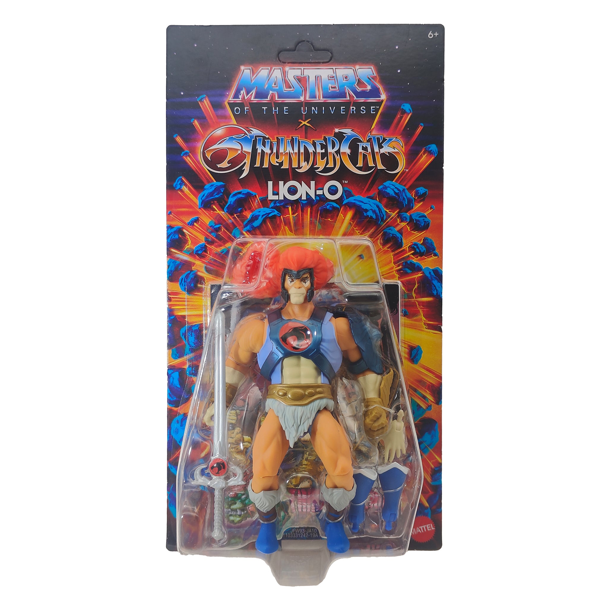 Masters of the Universe x ThunderCats Lion-O Mattel Action Figure – Thundercats, Mattel, 14 cm, pre-owned collector piece, Uncanny Collectibles Dublin Ireland