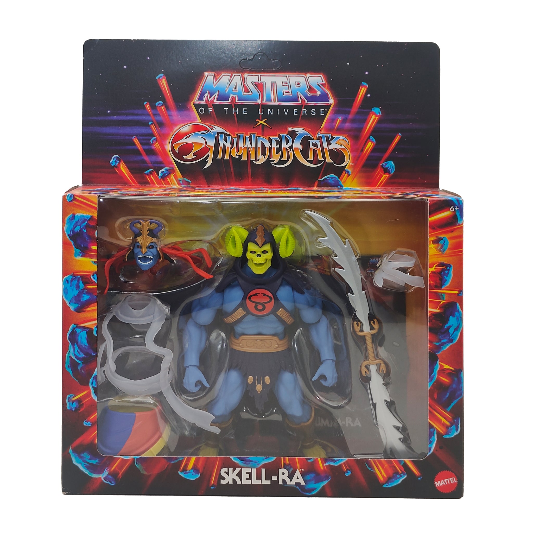 Masters of the Universe x ThunderCats Skell-Ra Mattel Action Figure – Thundercats, Mattel, 14 cm, pre-owned collector piece, Uncanny Collectibles Dublin Ireland