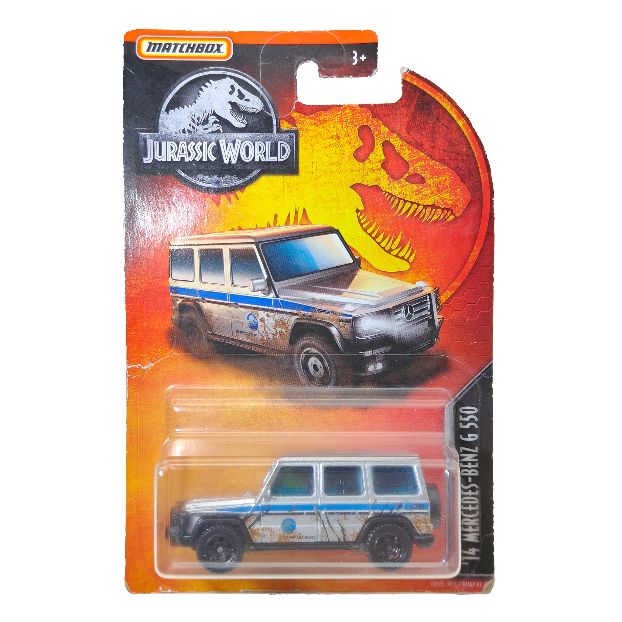 Matchbox Jurassic World Mercedes Benz G 550 GDN95 2019