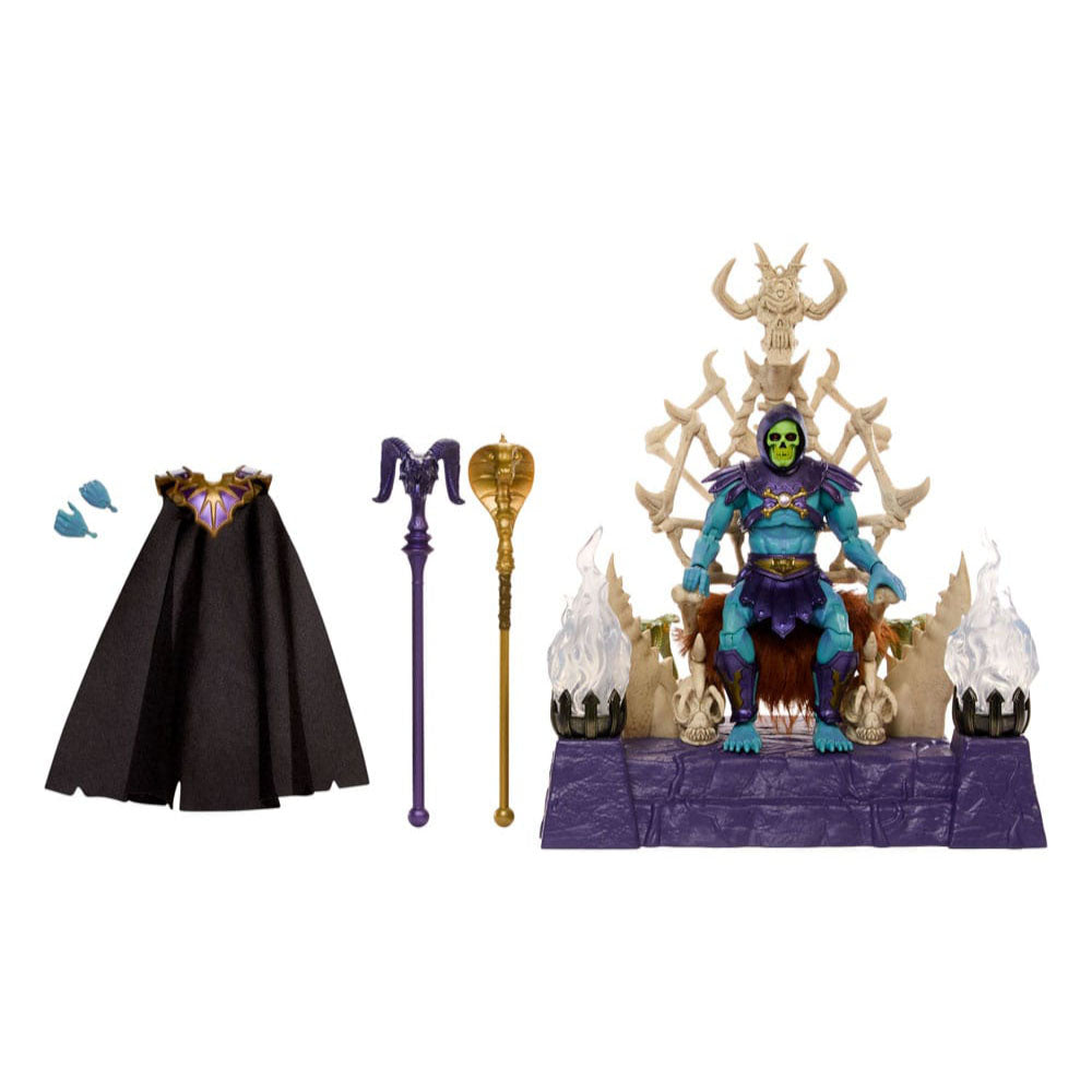 Mattel Masters of the Universe New Eternia Skeletor and Throne Masterverse Action Figure 18 cm