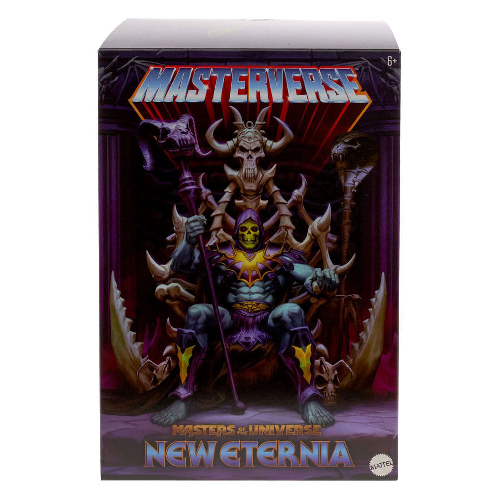 Mattel Masters of the Universe New Eternia Skeletor and Throne Masterverse Action Figure 18 cm – Masters of the Universe, Mattel, 18 cm, 2020, brand new collector item, Uncanny Collectibles Dublin Ireland