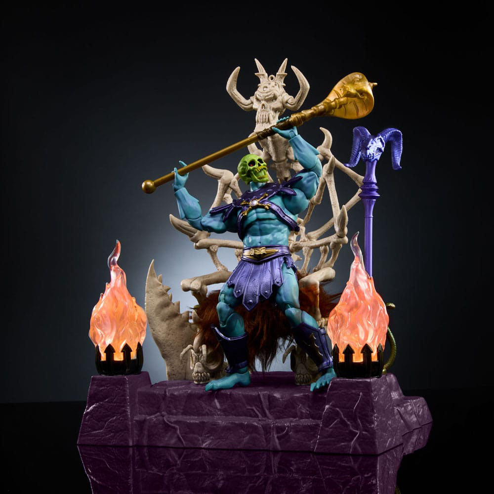 Mattel Masters of the Universe New Eternia Skeletor and Throne Masterverse Action Figure 18 cm – Masters of the Universe, Mattel, 18 cm, 2020, brand new collector item, Uncanny Collectibles Dublin Ireland