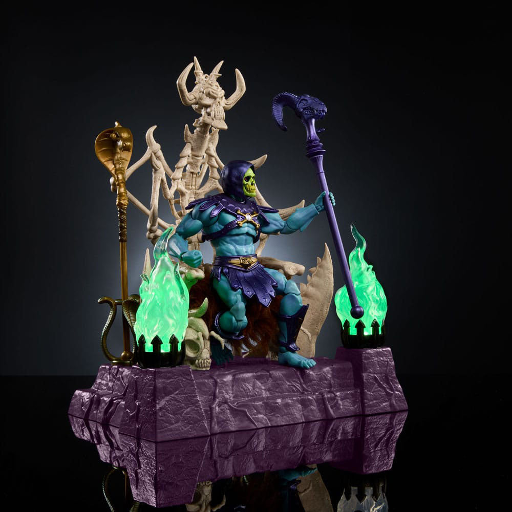 Mattel Masters of the Universe New Eternia Skeletor and Throne Masterverse Action Figure 18 cm