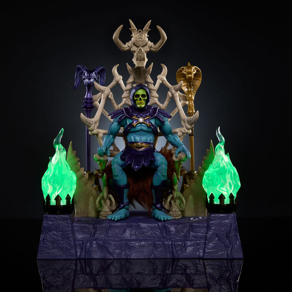Mattel Masters of the Universe New Eternia Skeletor and Throne Masterverse Action Figure 18 cm – Masters of the Universe, Mattel, 18 cm, 2020, brand new collector item, Uncanny Collectibles Dublin Ireland