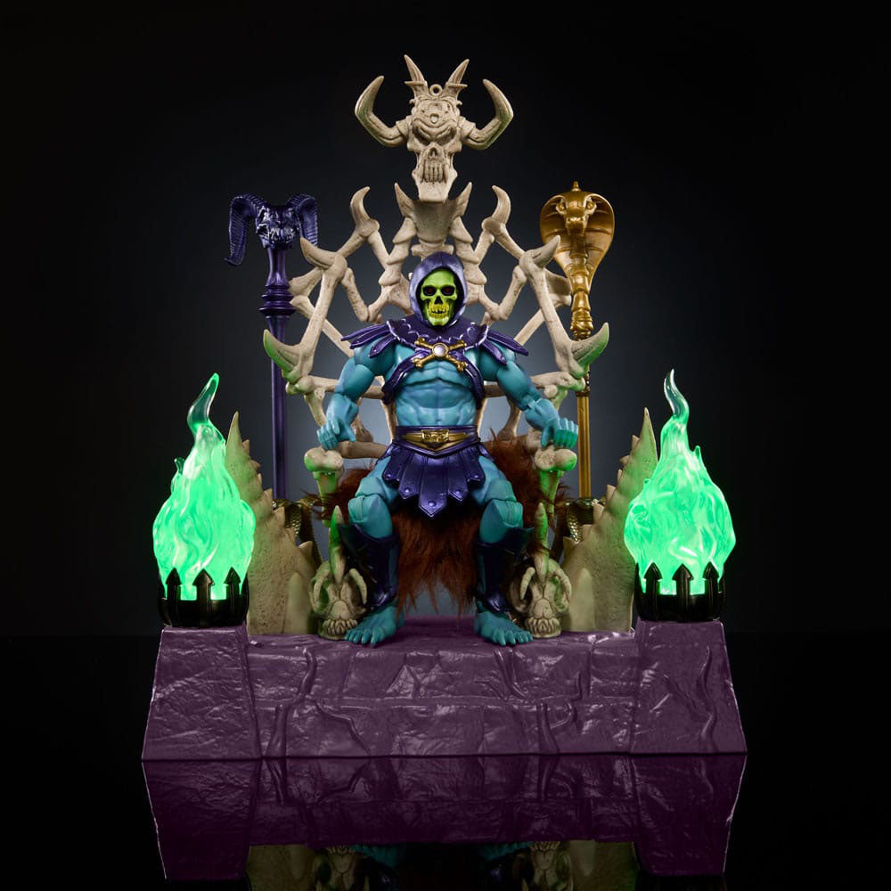 Mattel Masters of the Universe New Eternia Skeletor and Throne Masterverse Action Figure 18 cm