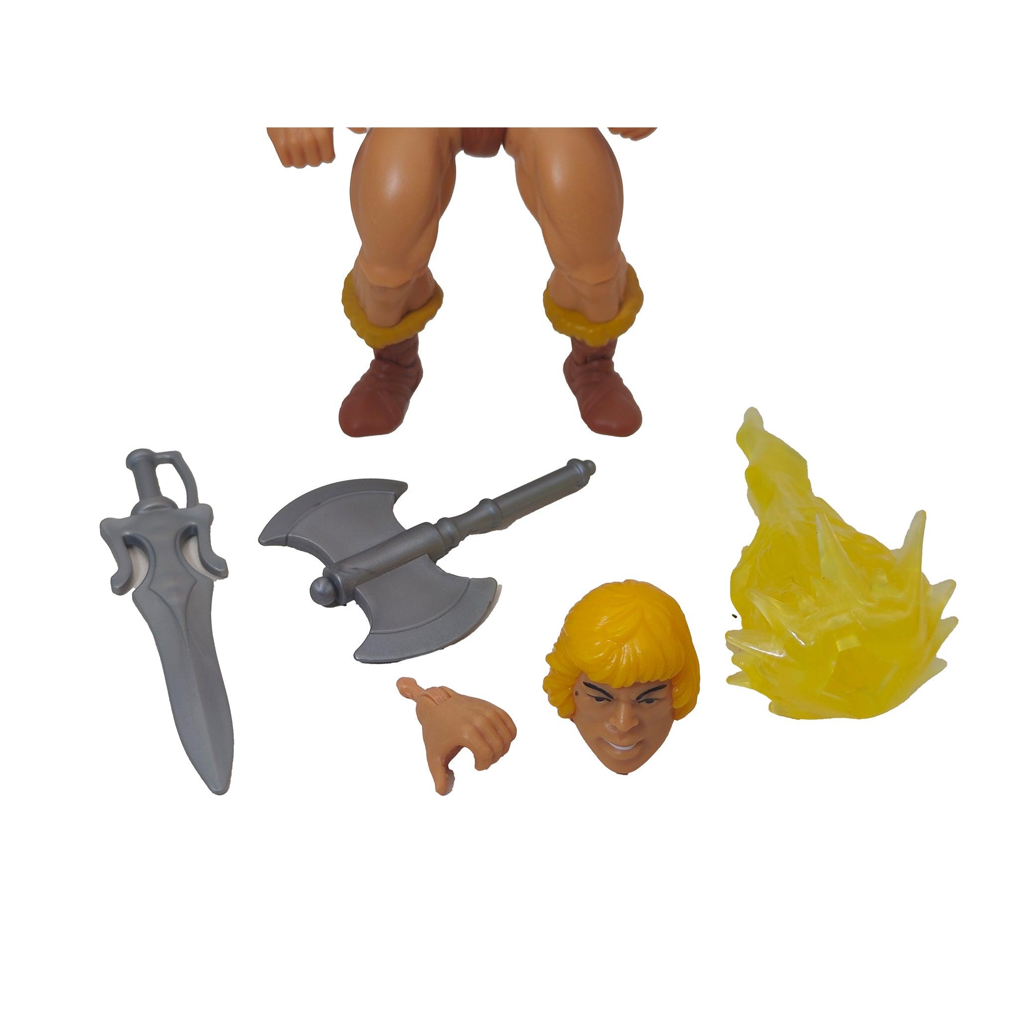 Mattel Masters of the Universe Origins Battle Armor He-Man Deluxe Action Figure 2021 – Masters of the Universe, Mattel, 14 cm, 2021, pre-owned collector piece, Uncanny Collectibles Dublin Ireland