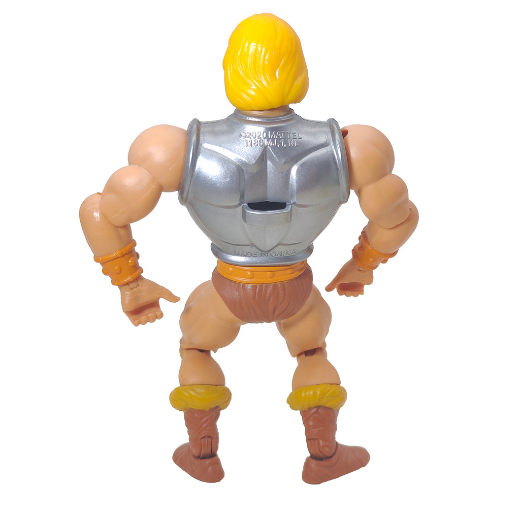 Mattel Masters of the Universe Origins Battle Armor He-Man Deluxe Action Figure 2021 – Masters of the Universe, Mattel, 14 cm, 2021, pre-owned collector piece, Uncanny Collectibles Dublin Ireland