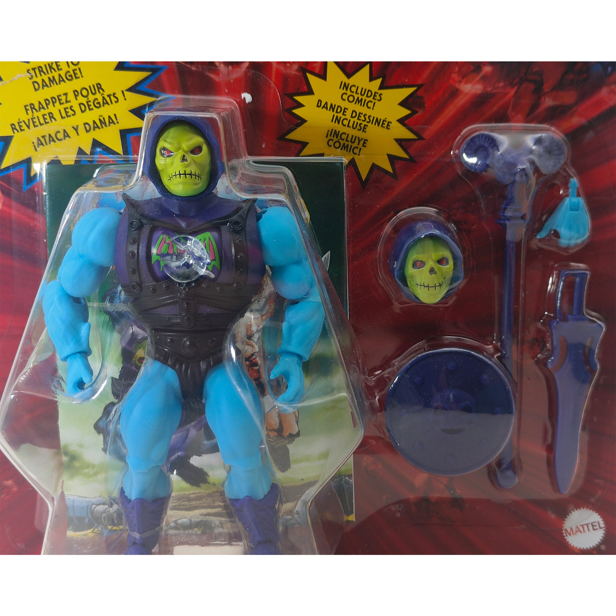 Masters of the Universe Origins Battle Armor Skeletor Deluxe Mattel Figure - photo 2 of 20